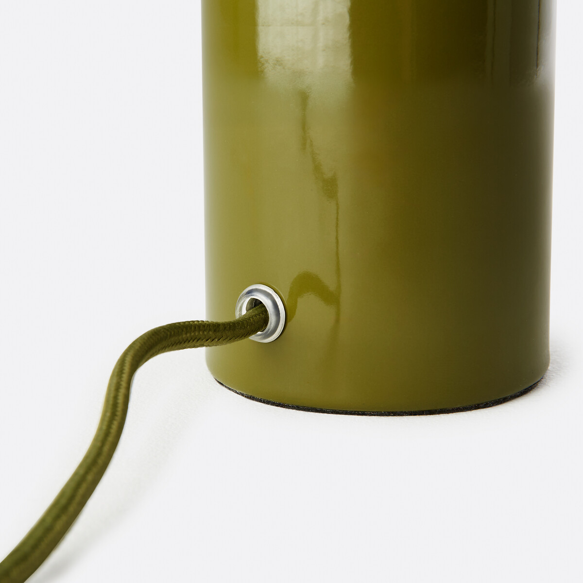 Agathilda Opaline/Iron Lamp, H27.5cm olive, LA REDOUTE INTERIEURS
