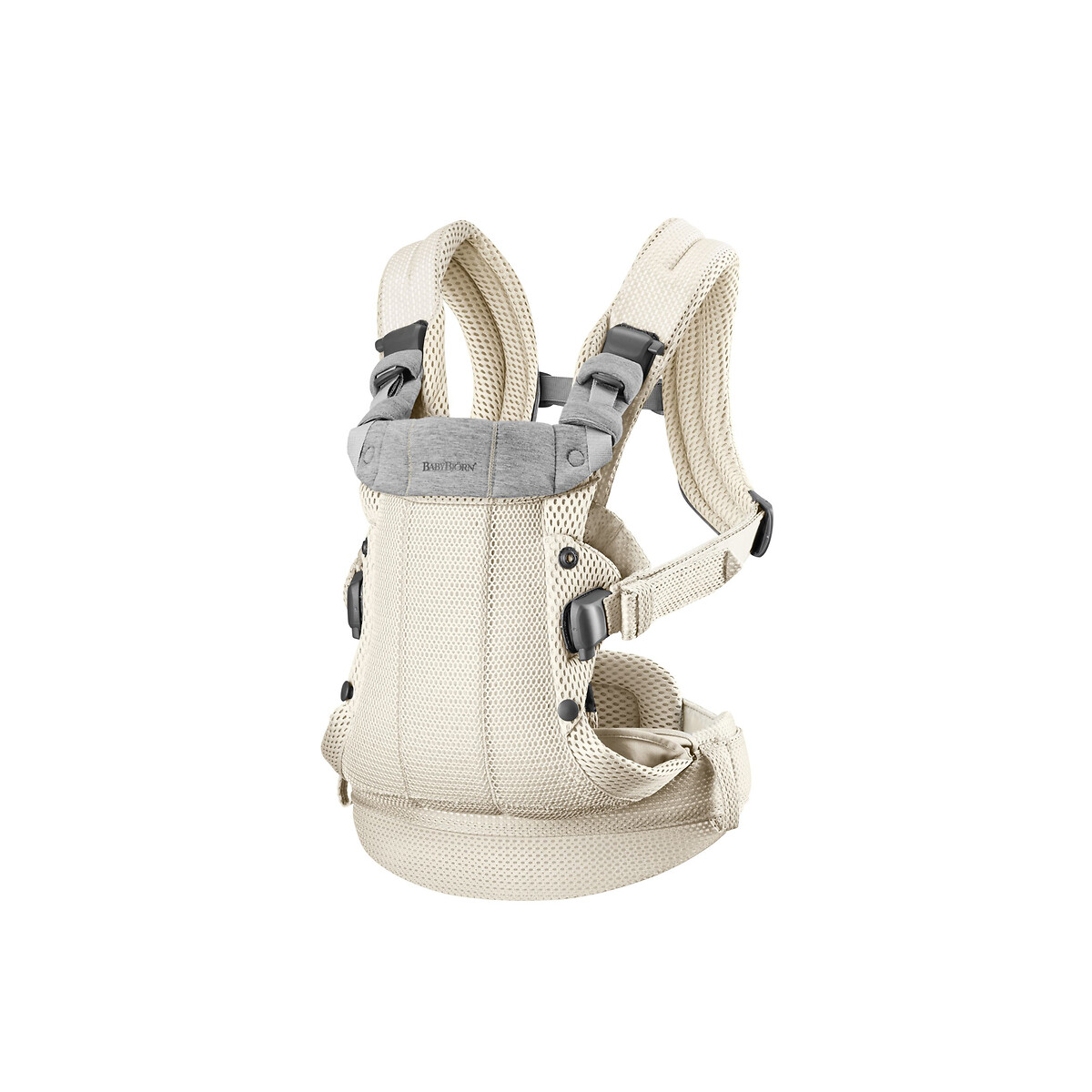 Porte bébé harmony mesh 3d blanc crème, BABYBJORN
