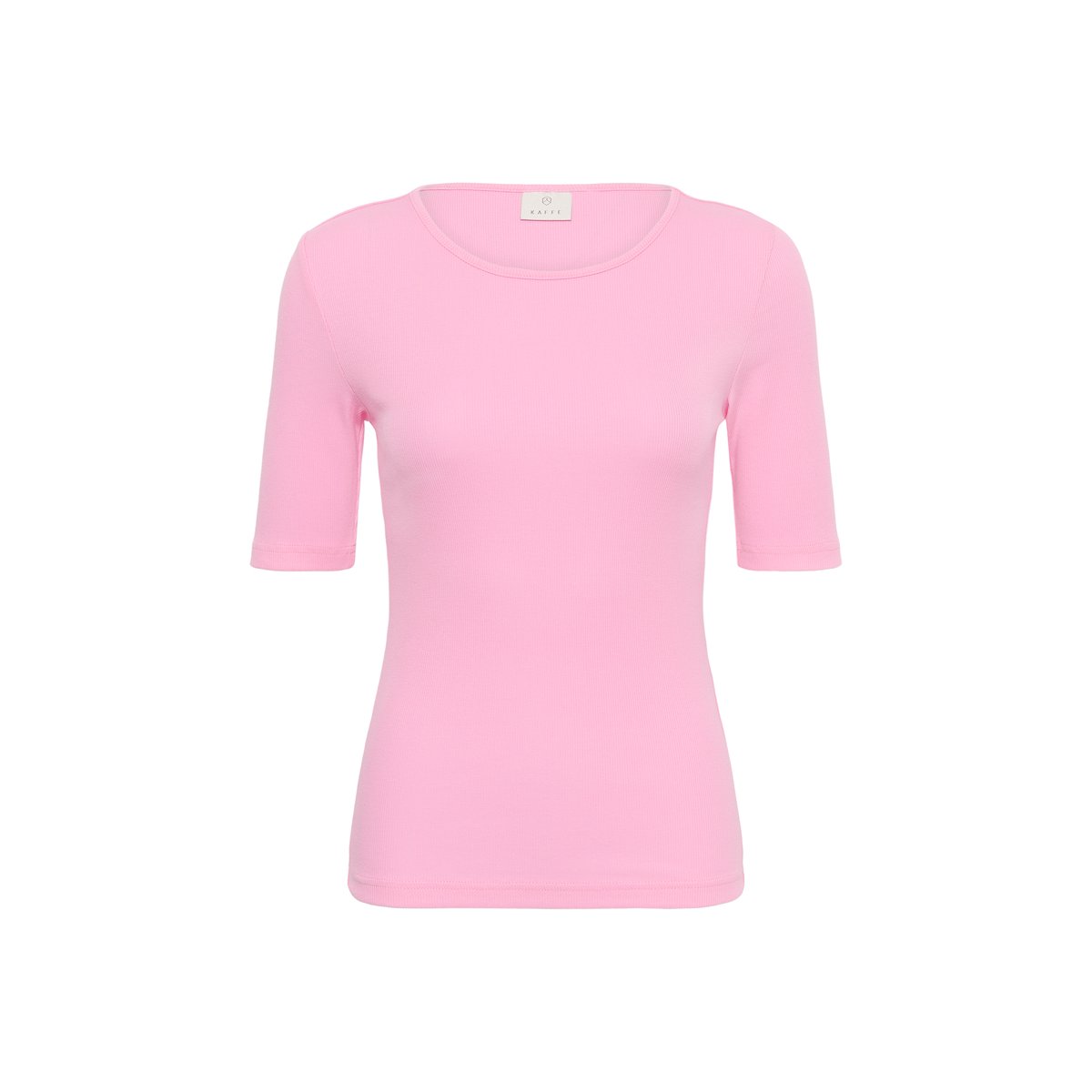 T-shirt rose pink frosting, KAFFE