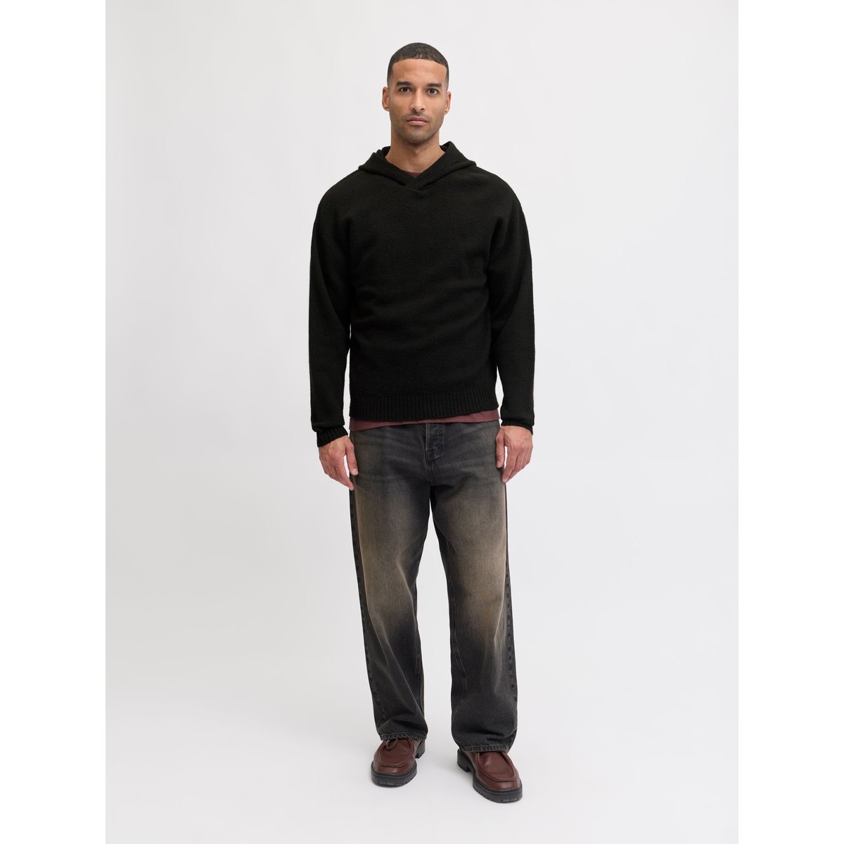 Capuche noire - black, JACK & JONES