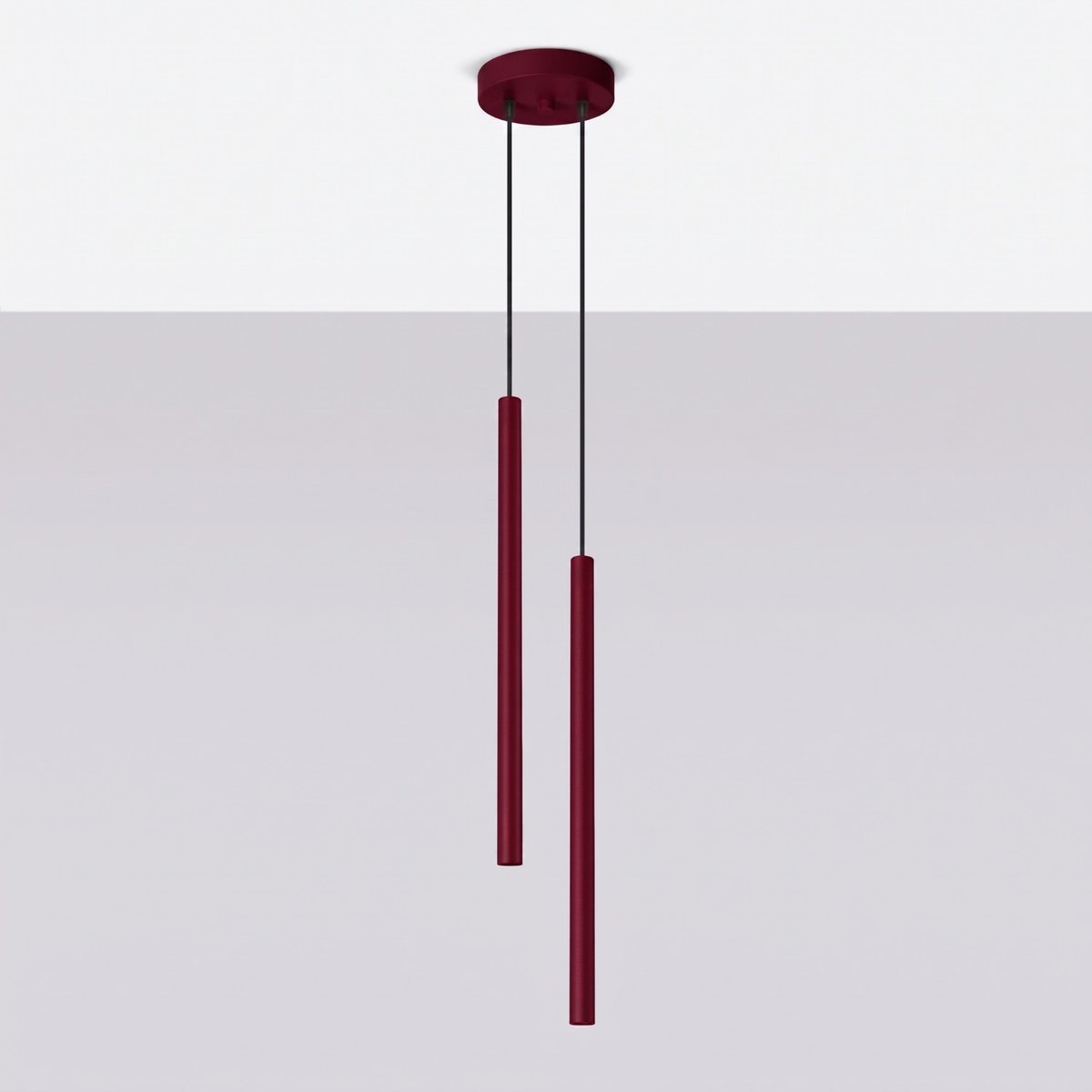 Suspension Acier Bordeaux G9 2 PASTELO bordeaux, EDEN