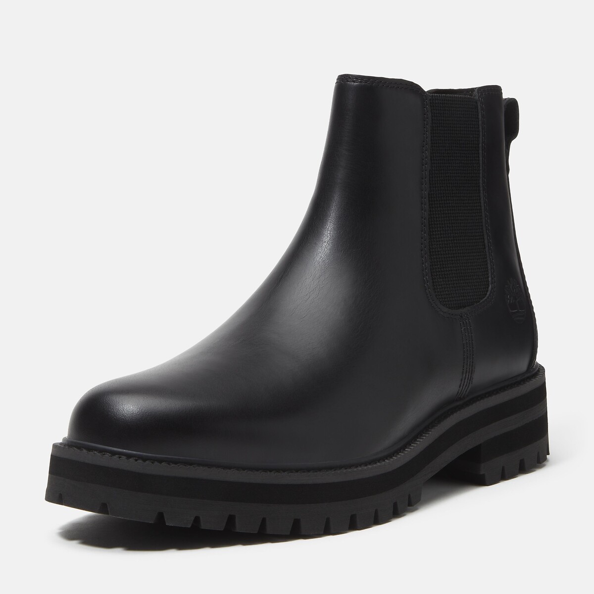 Bottines en cuir BRITTON DRIVE MID CHELSEA noir, TIMBERLAND