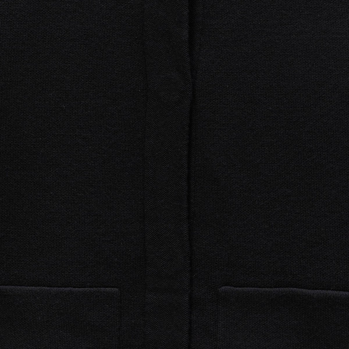 Cardigan à pressions en coton laine noir, MONOPRIX