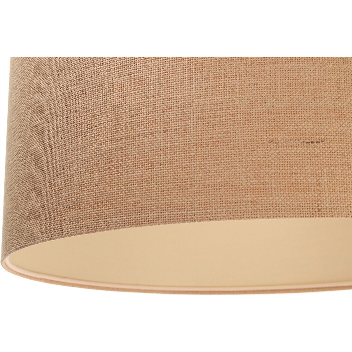 Suspension en jute tressée, BOHO extérieur en jute beige foncé et intérieur beige crème, BPS KONCEPT