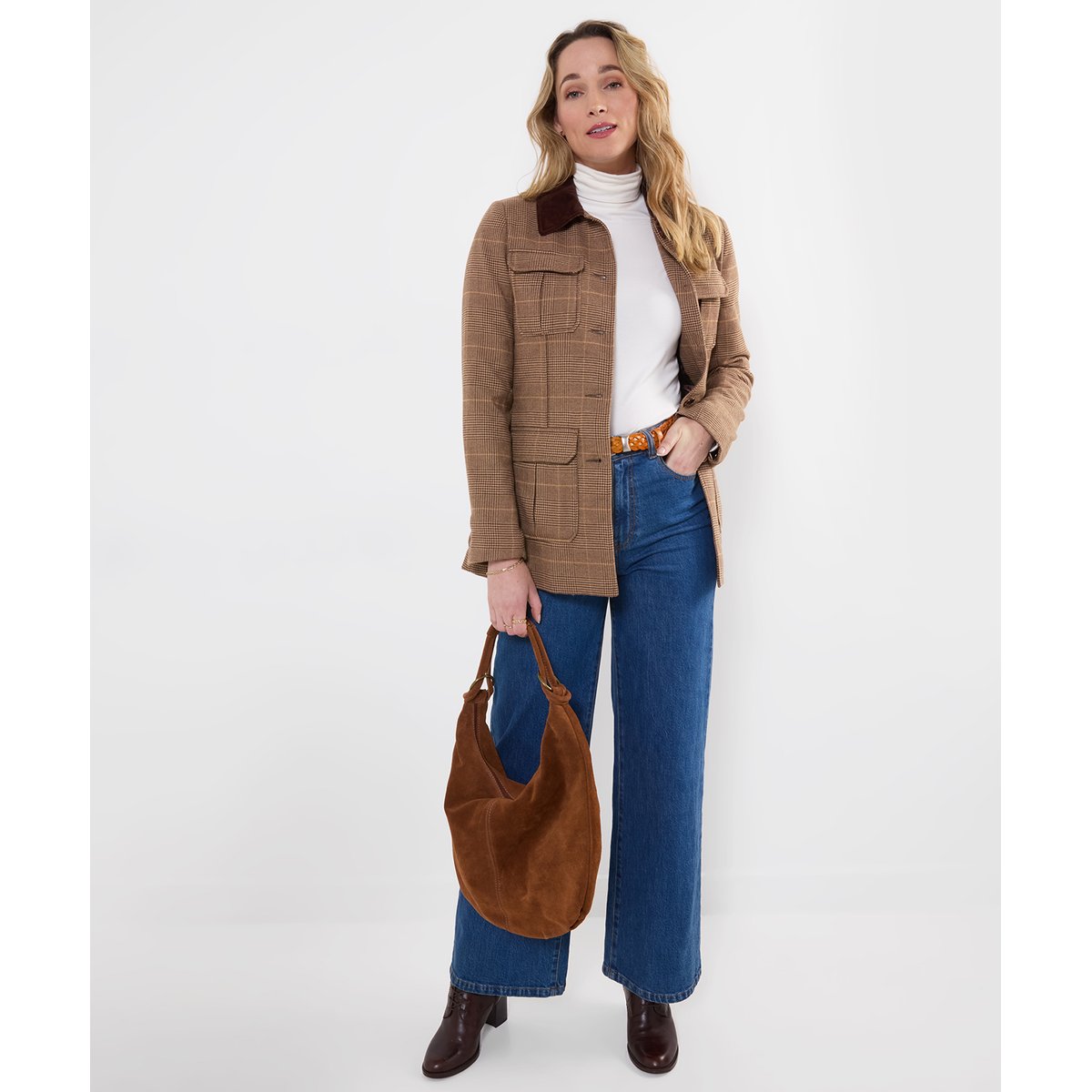 Remarquable Veste Utilitaire Tradition marron, JOE BROWNS