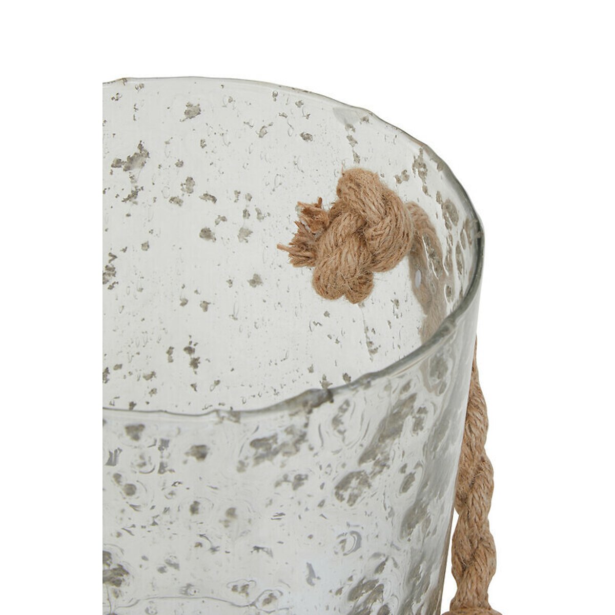Large Rope Glass Lantern brown , ÉDITÉ