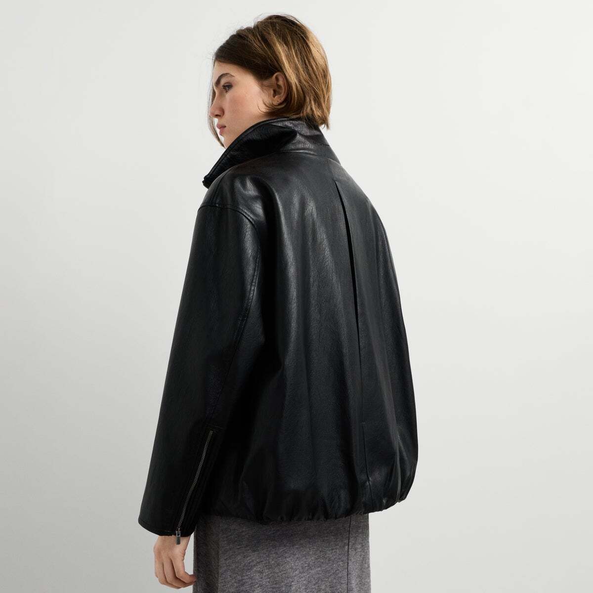 Veste Effet Cuir noir, PEPE JEANS