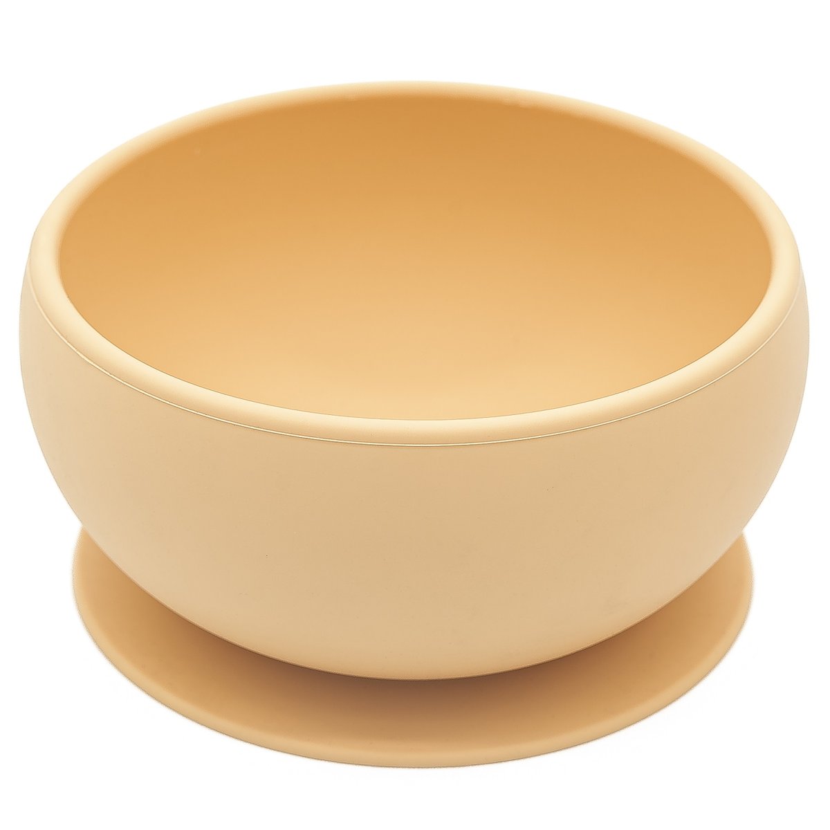 Bol en silicone avec ventouse ANIMAUX beige, SASSI