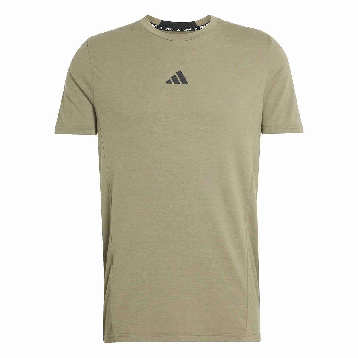 T-shirt da allenamento a maniche corte verde oliva, adidas Performance