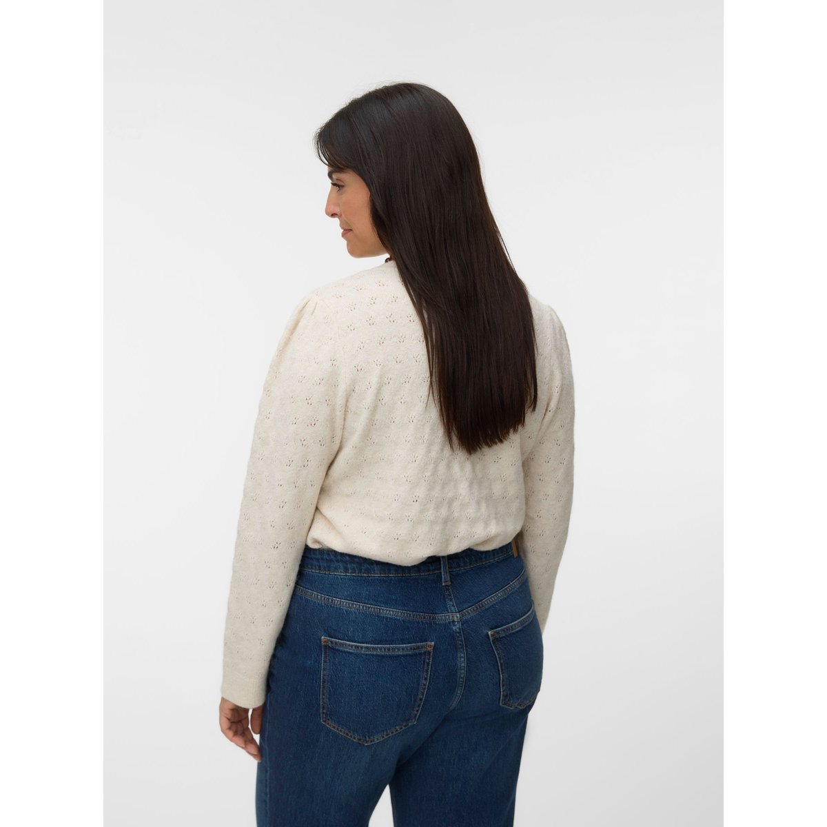 Pull En Maille birch, VERO MODA
