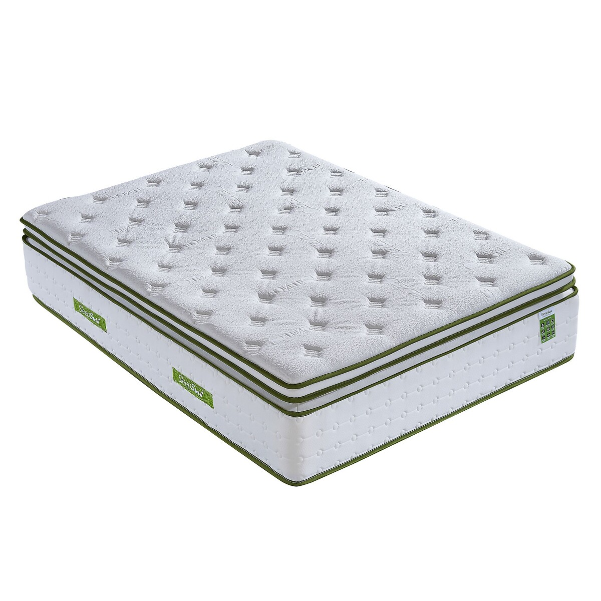 SleepSoul Space Orthopaedic Tencel 4000 Pocket Mattress white, SLEEPSOUL