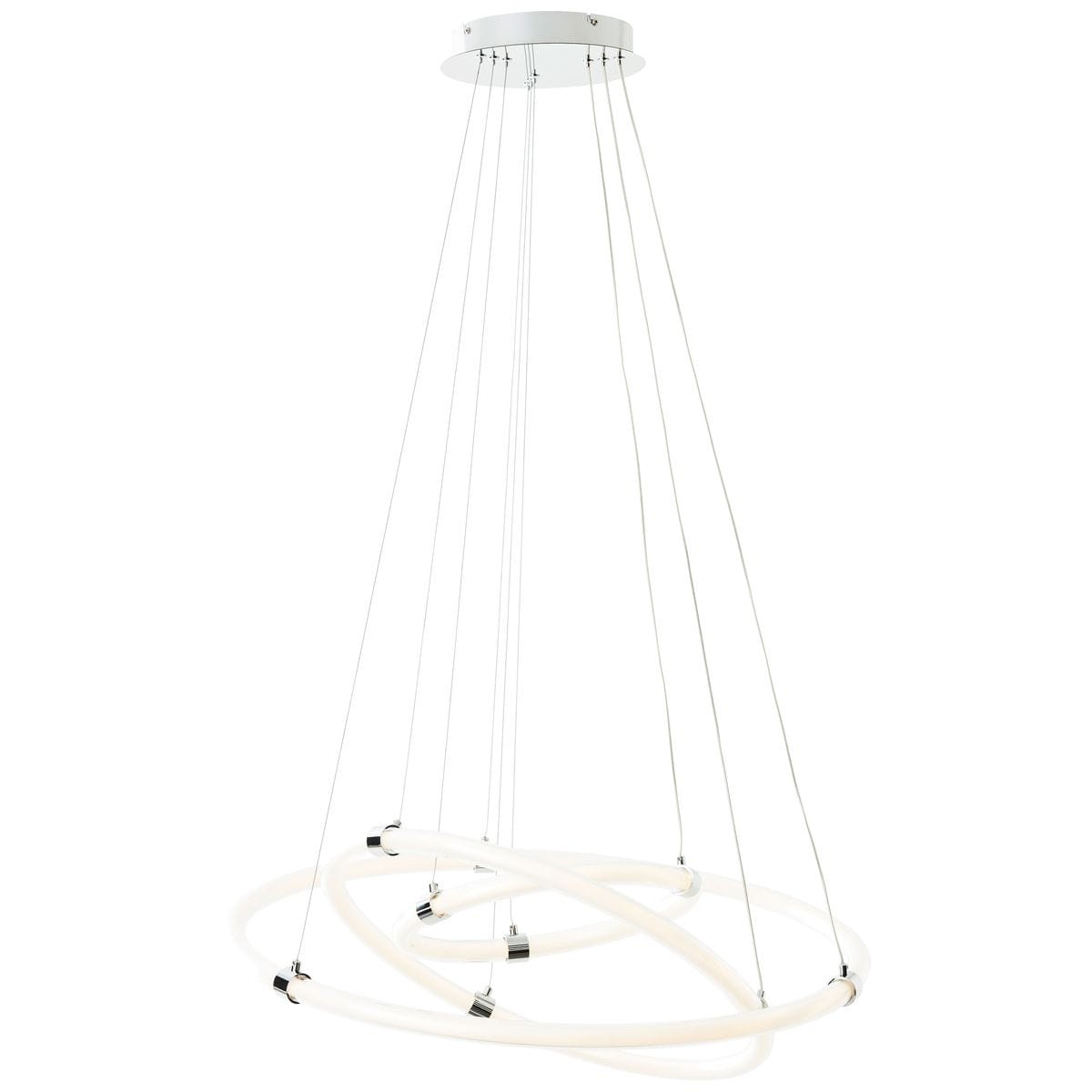 Suspension    POOLEN chromé, BRILLIANT