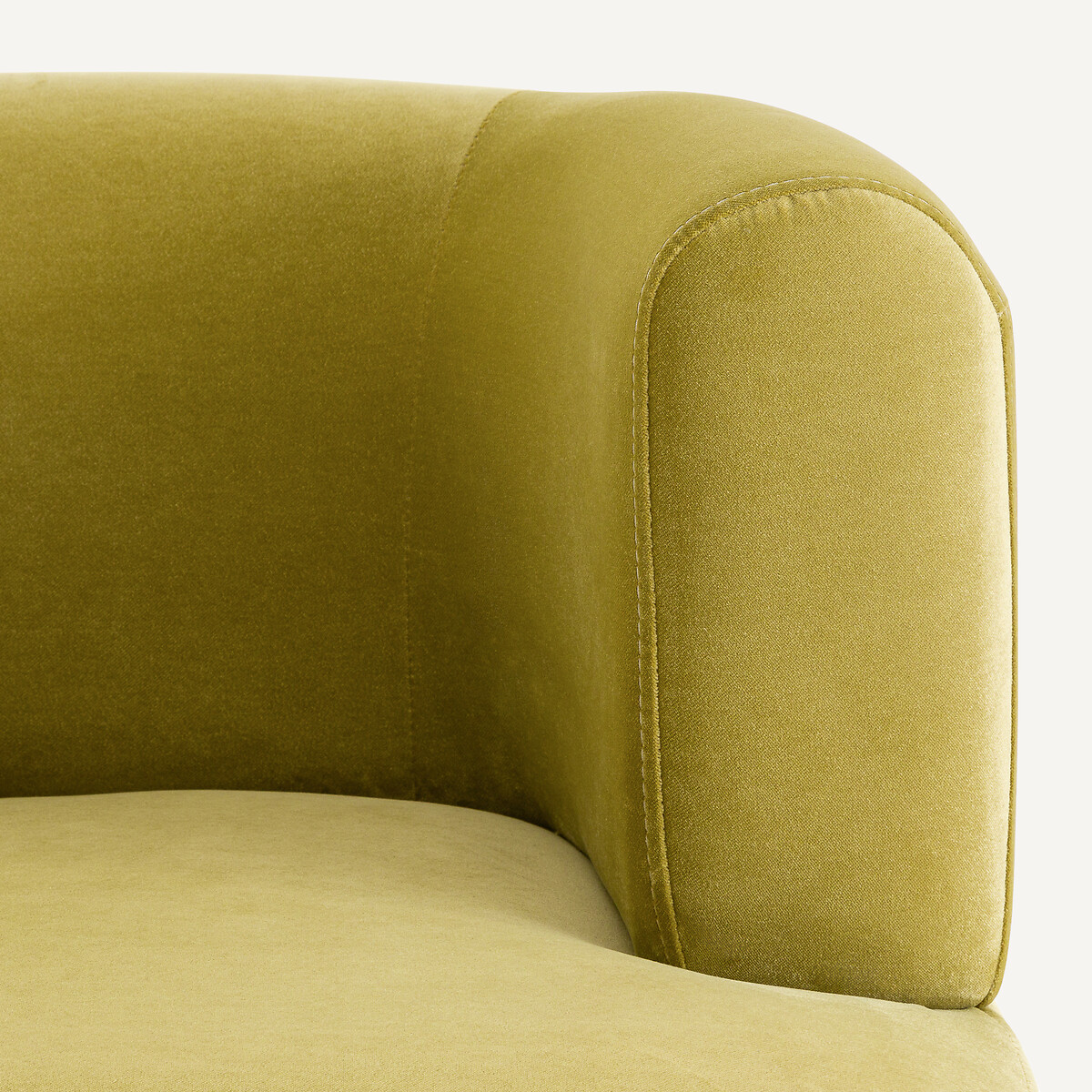 Fauteuil in fluweel, klein model, Darrel linde, AM.PM