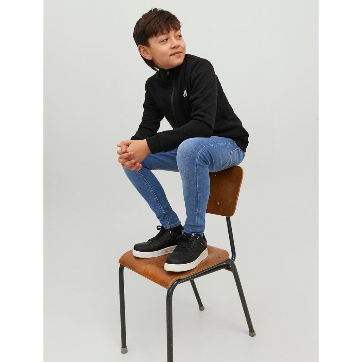 Jean skinny bleu jean, JACK & JONES JUNIOR