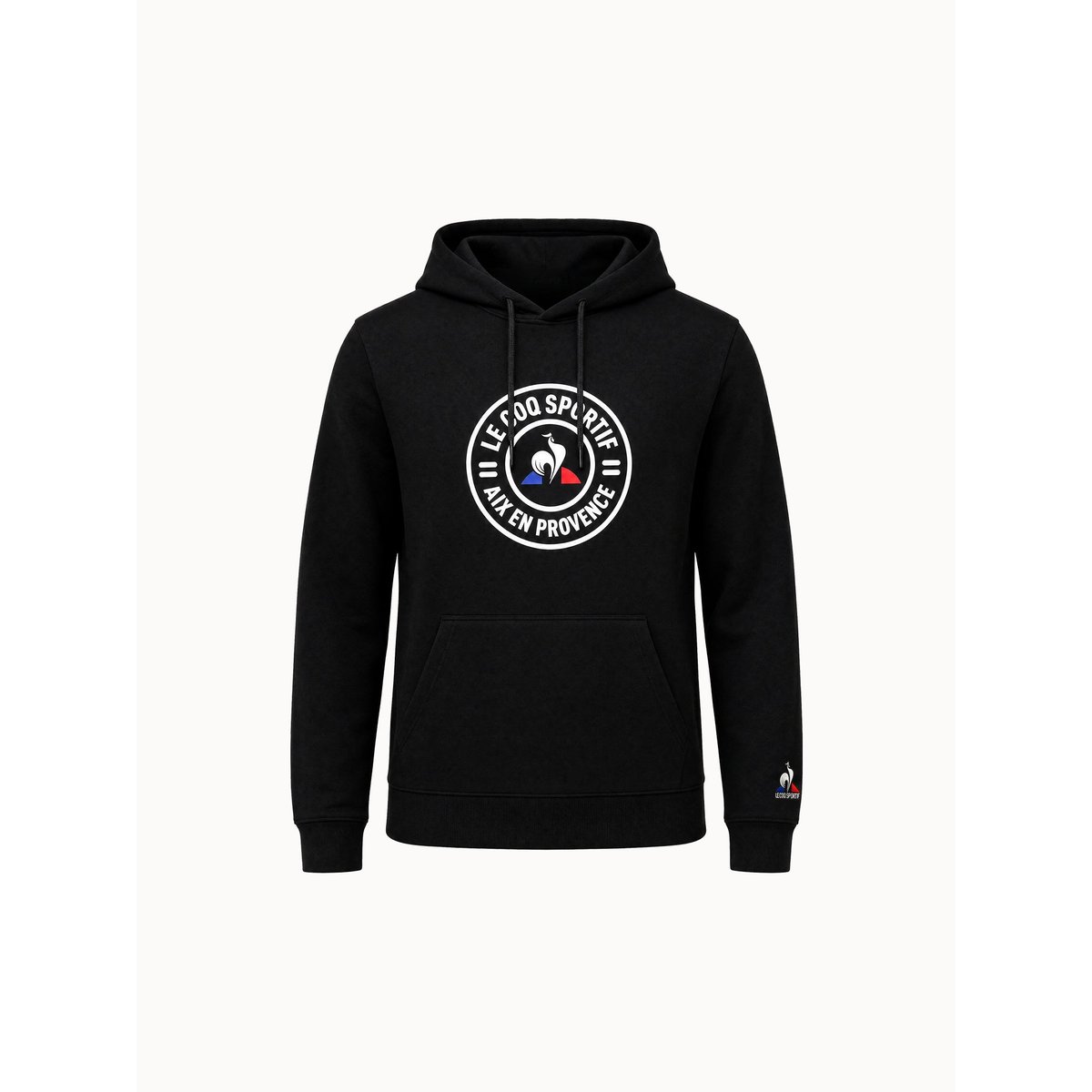 Sweat à capuche Unisexe City noir, LE COQ SPORTIF