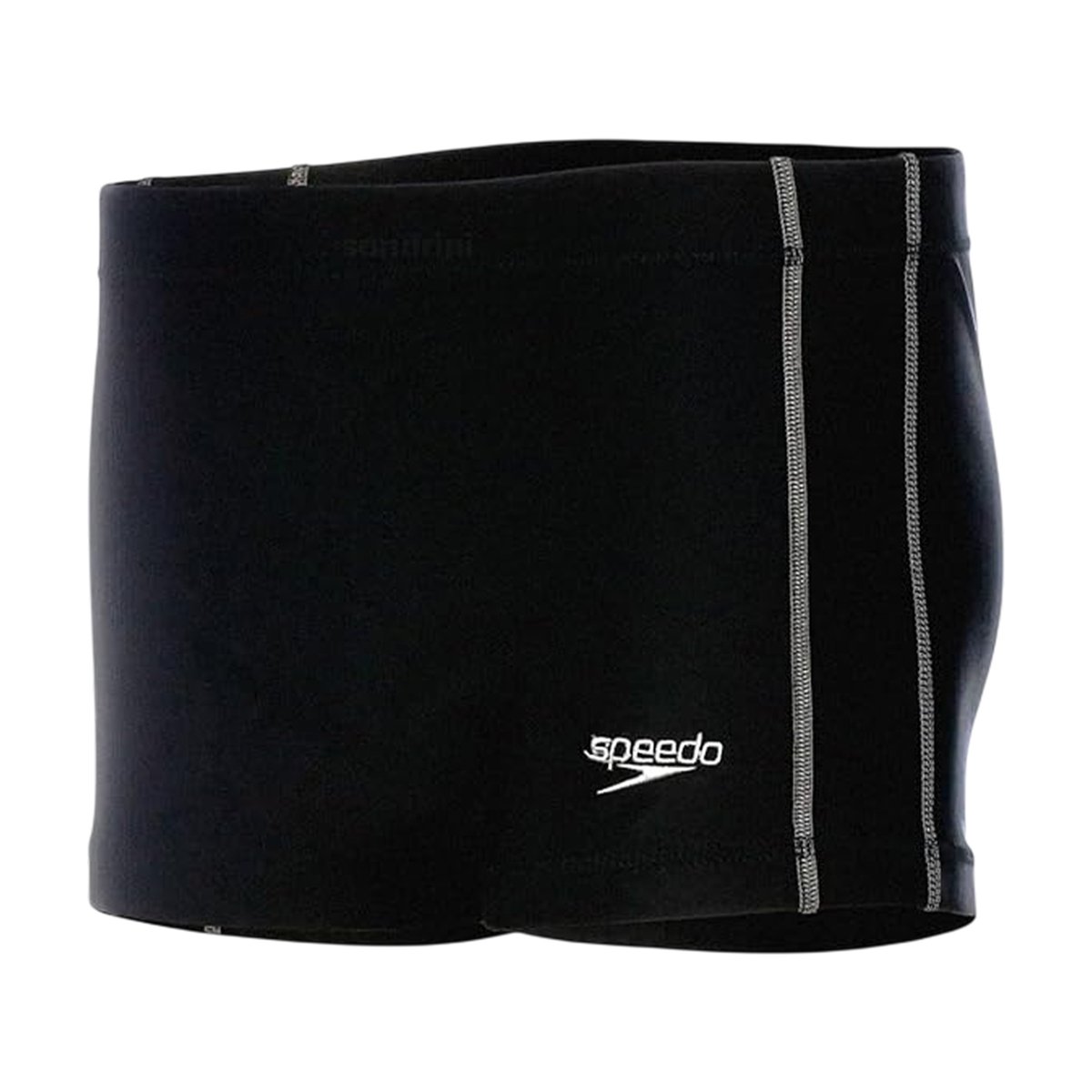 Short de bain motif/style couture contrastée AQUASHORT noir, SPEEDO