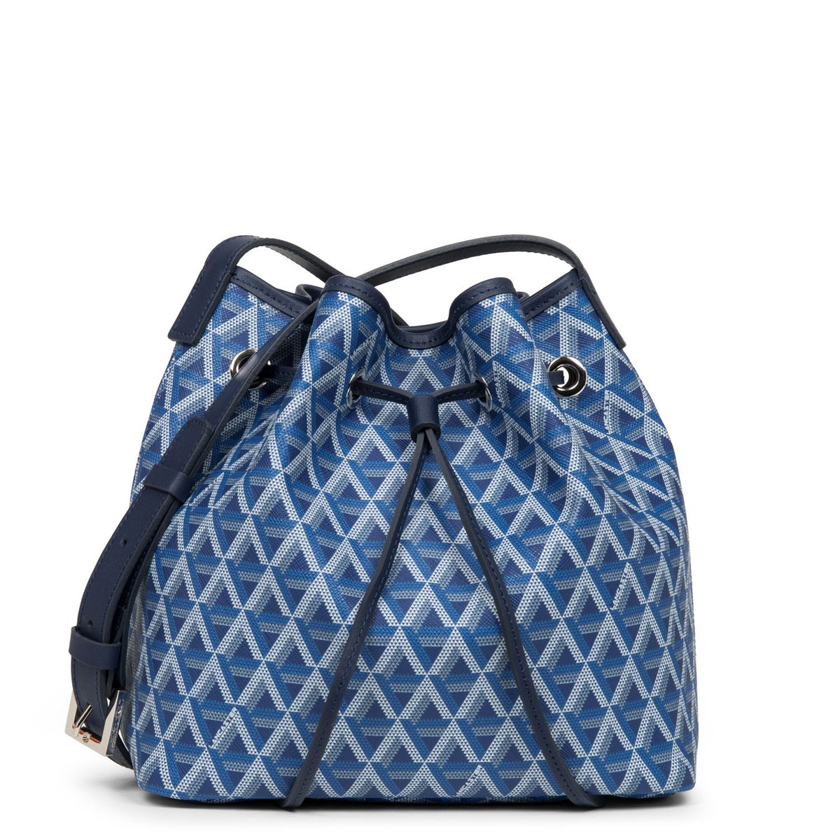 Sac bourse, Made in France IKON bleu électrique, LANCASTER