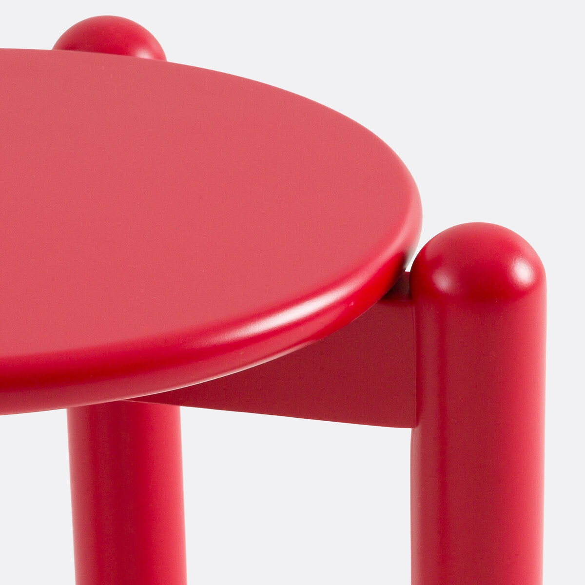 Banco de faia maciça colorido, Coloquo vermelho, LA REDOUTE INTERIEURS