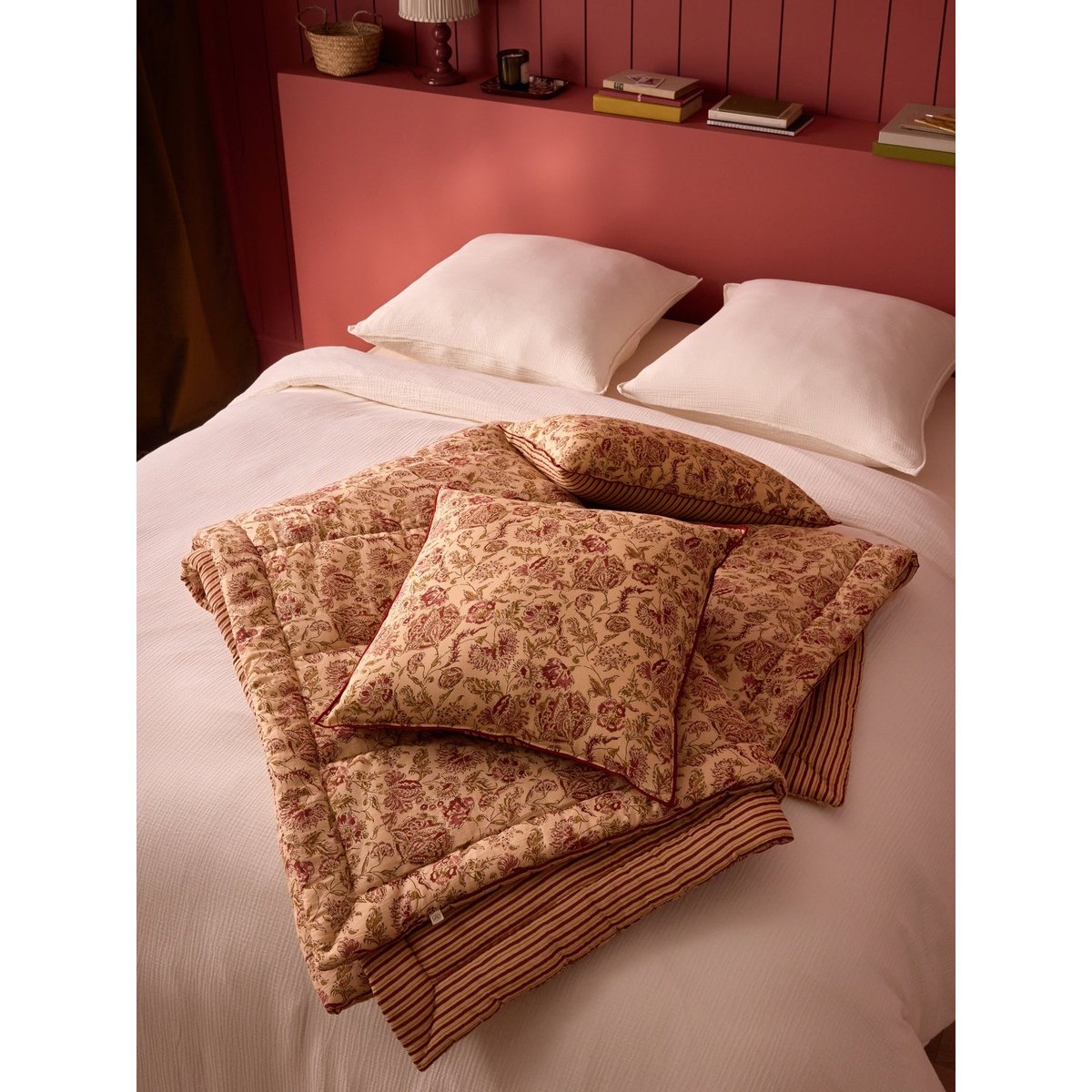 Housse de coussin imprimé indien PENJAB imprimé penjab, CYRILLUS