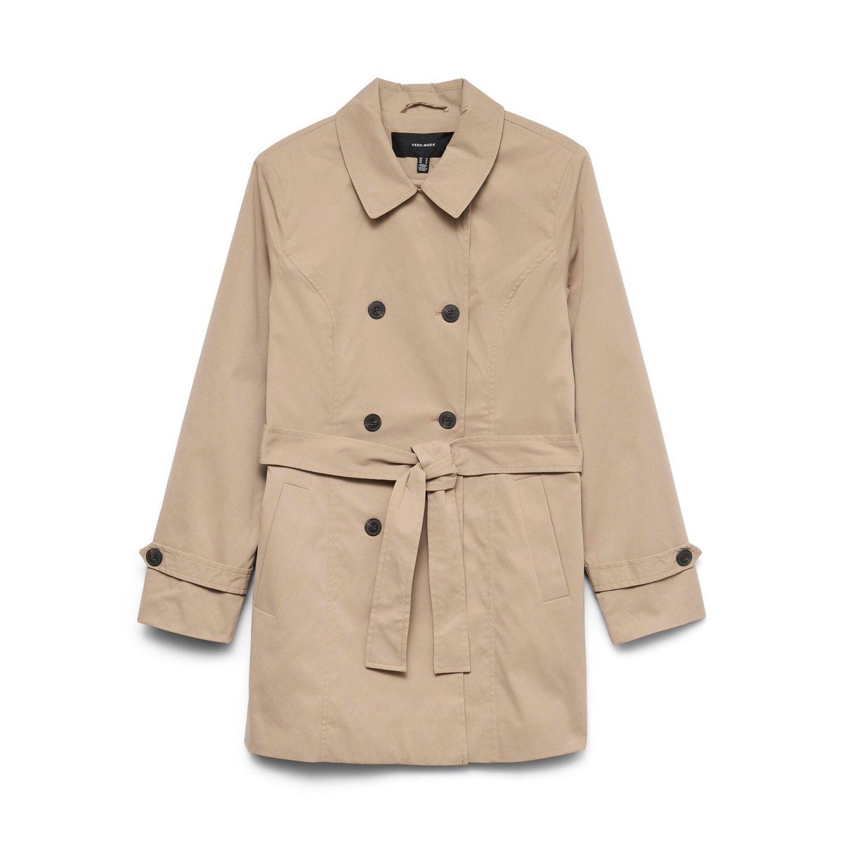 Trench Coat silver mink, VERO MODA
