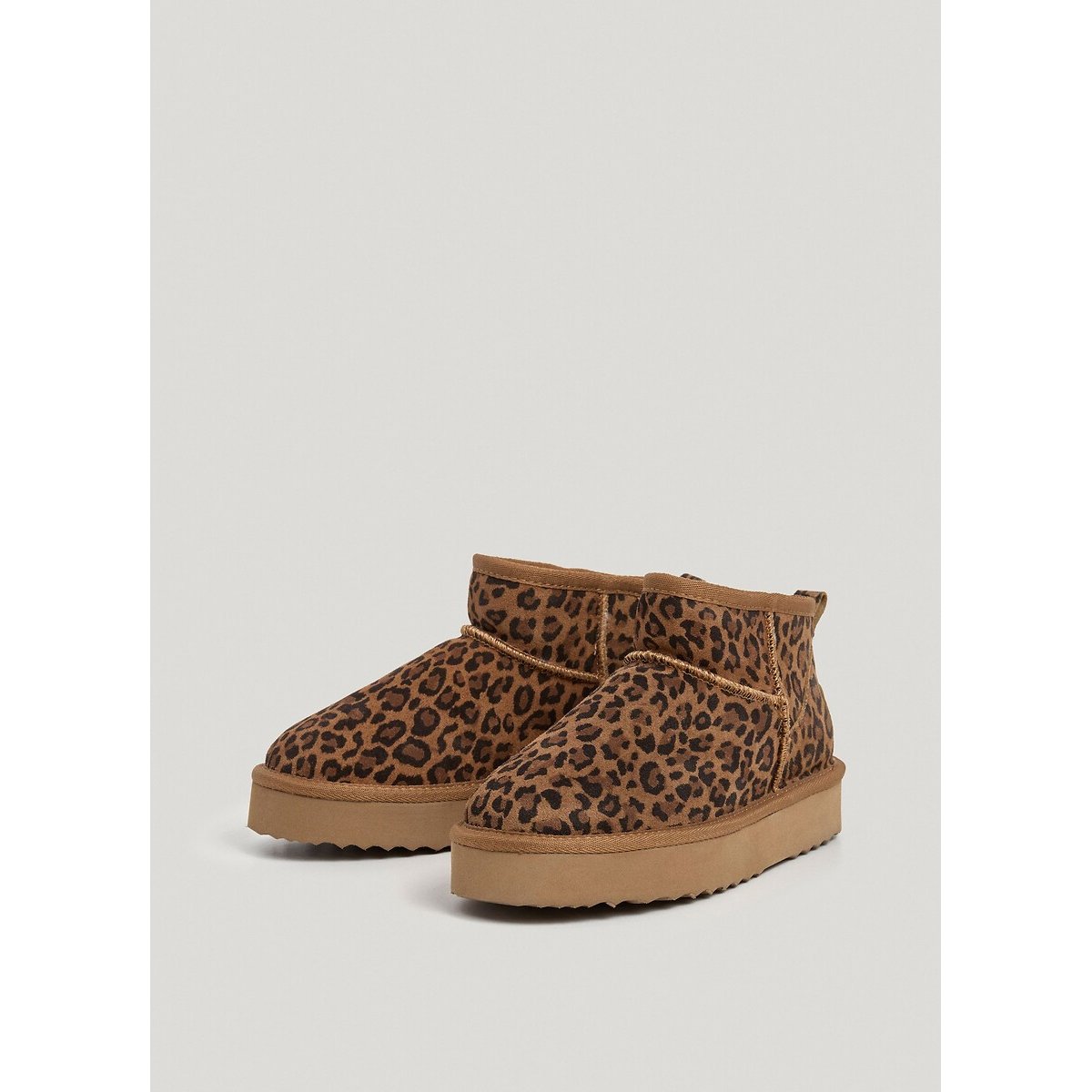 Bottines fourrées DISS LEO léopard, PEPE JEANS