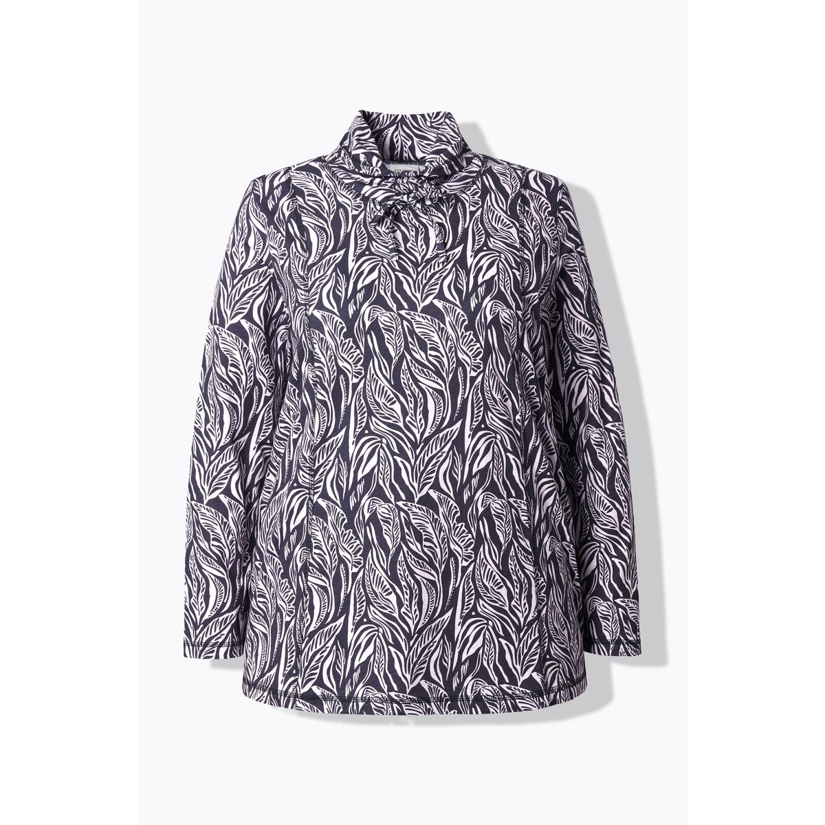 T-shirt en coton bio noir, ULLA POPKEN
