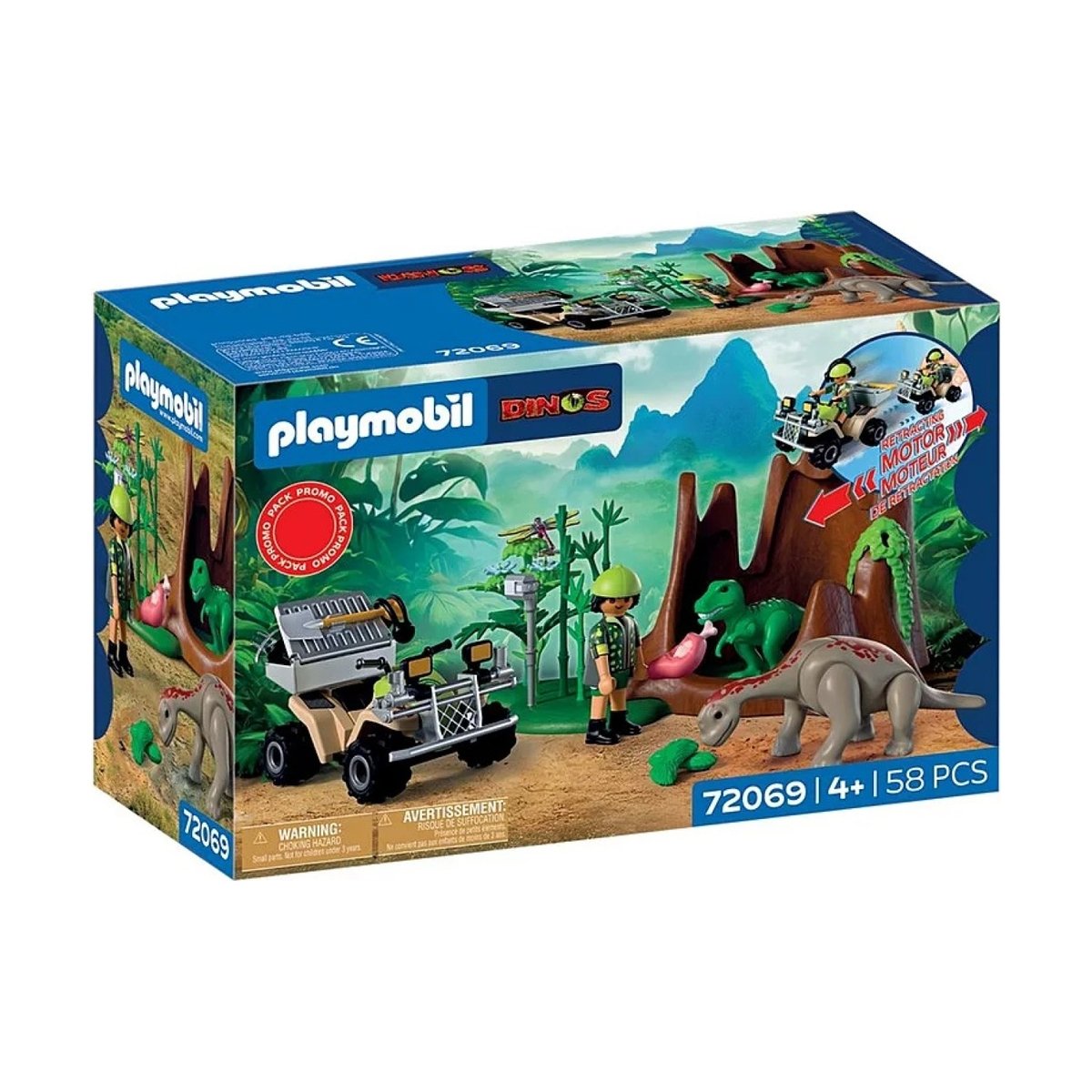 Dinos PromoPack Repaire des dinos multicolore, PLAYMOBIL