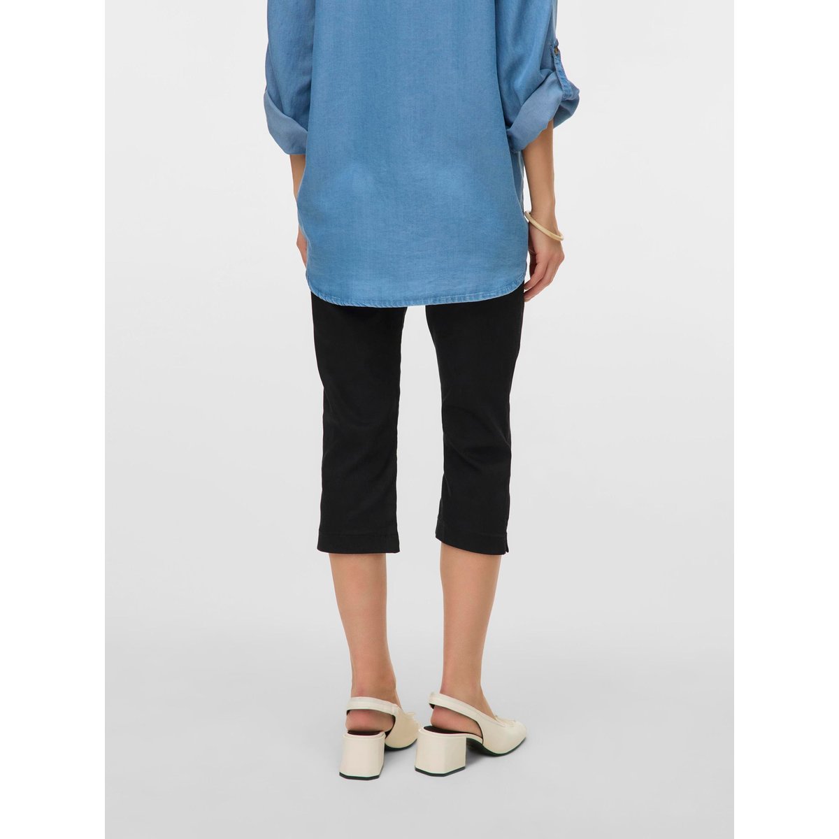 Pantalon noire - black, MAMA LICIOUS