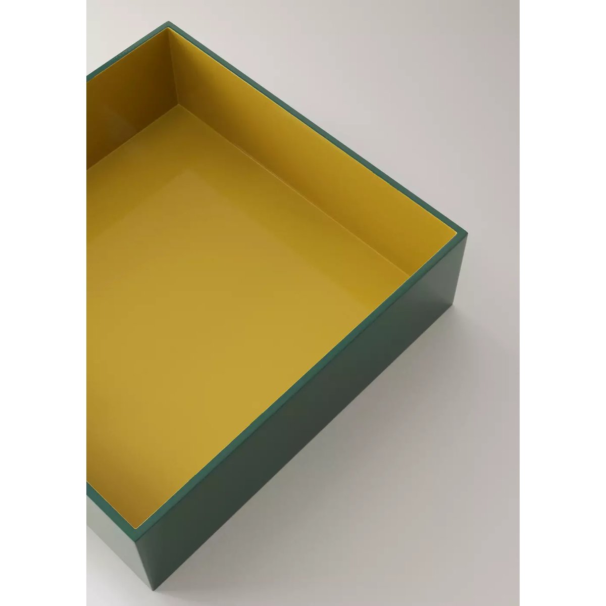 Porte-serviettes en bois bicolore curry, MANGO HOME
