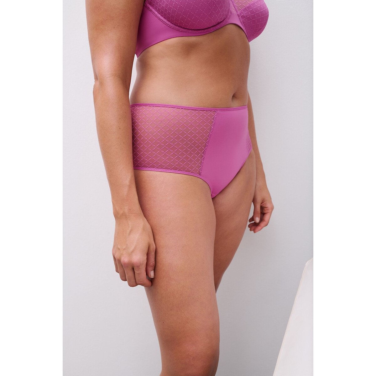 Culotte couvrante taille haute Norah Chic rose moyen, CHANTELLE