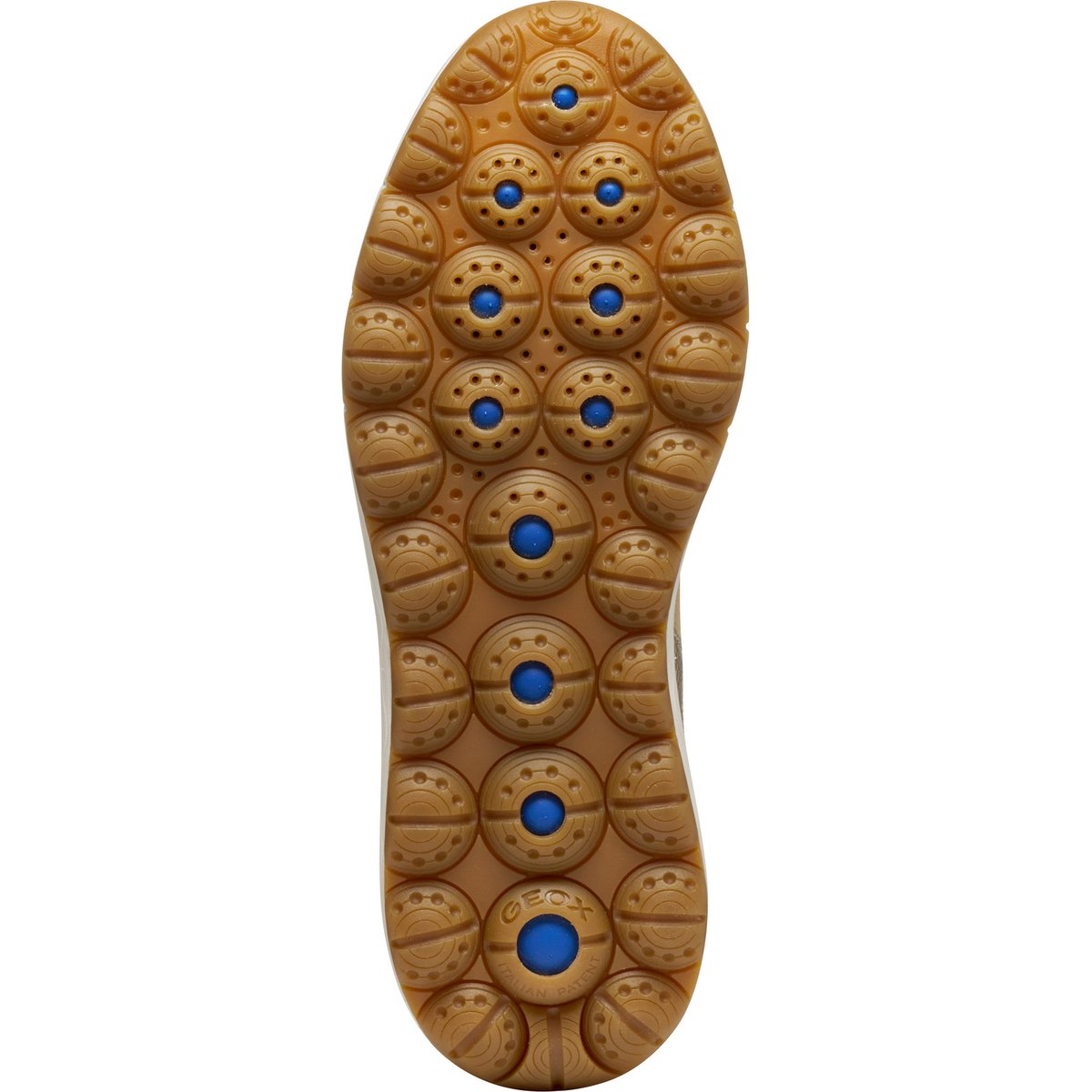 Baskets  D SPHERICA 4X4 B ABX beige foncé/or clair, GEOX