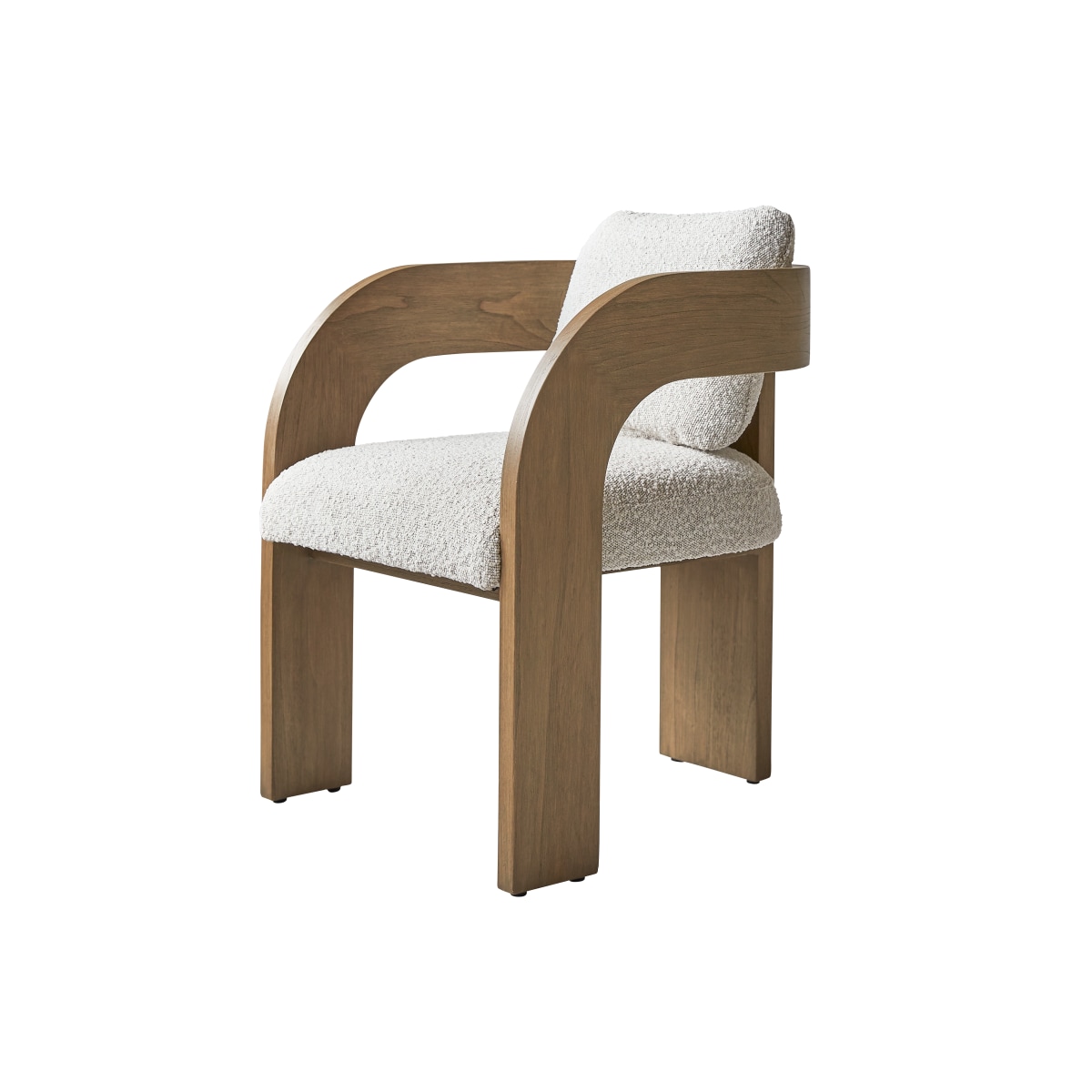 Chaise en Mindi clair massif, BOTI beige, TIKAMOON