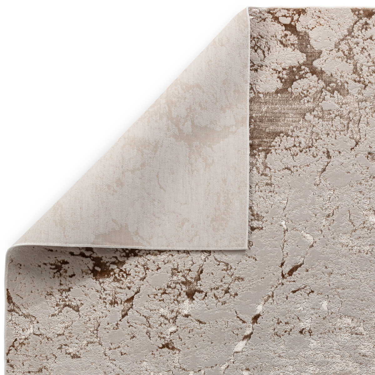 Distressed Metallic Gold Runner Rug champagne, SO'HOME