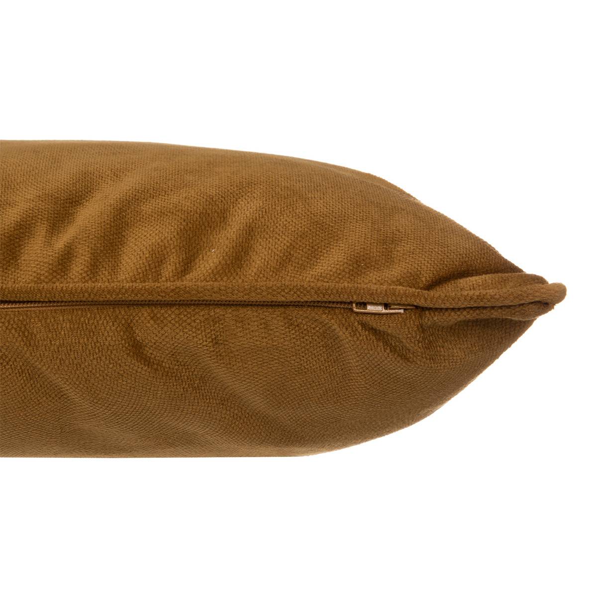 Coussin déhoussable LILOU mordoré, ATMOSPHERA