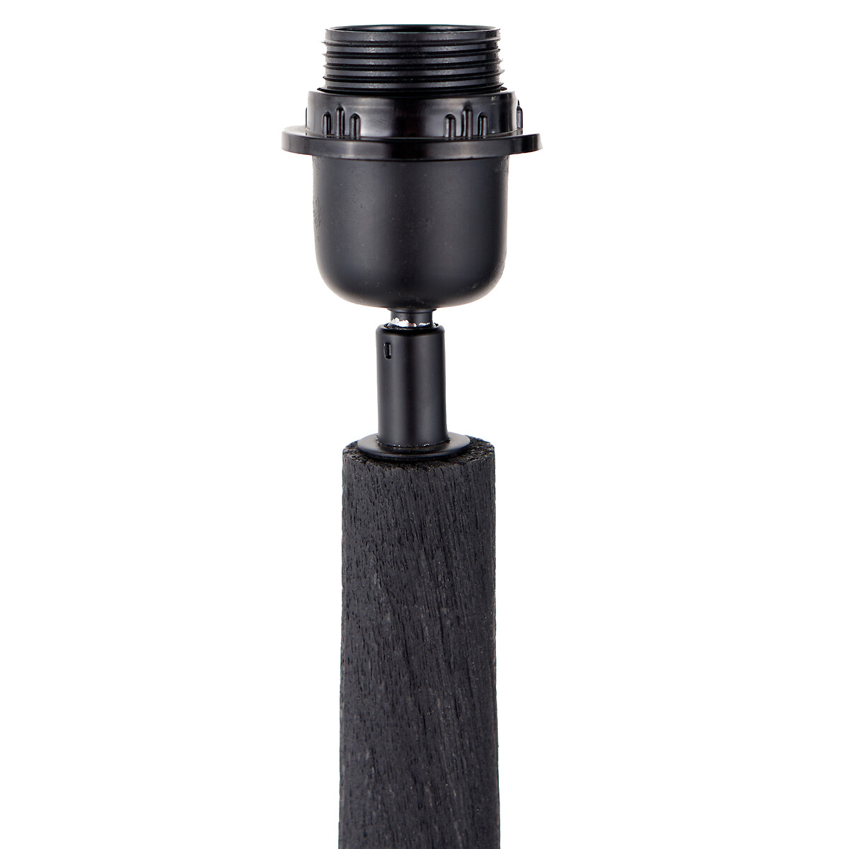 Manaia Tall Wood Floor Lamp Base black, SO'HOME