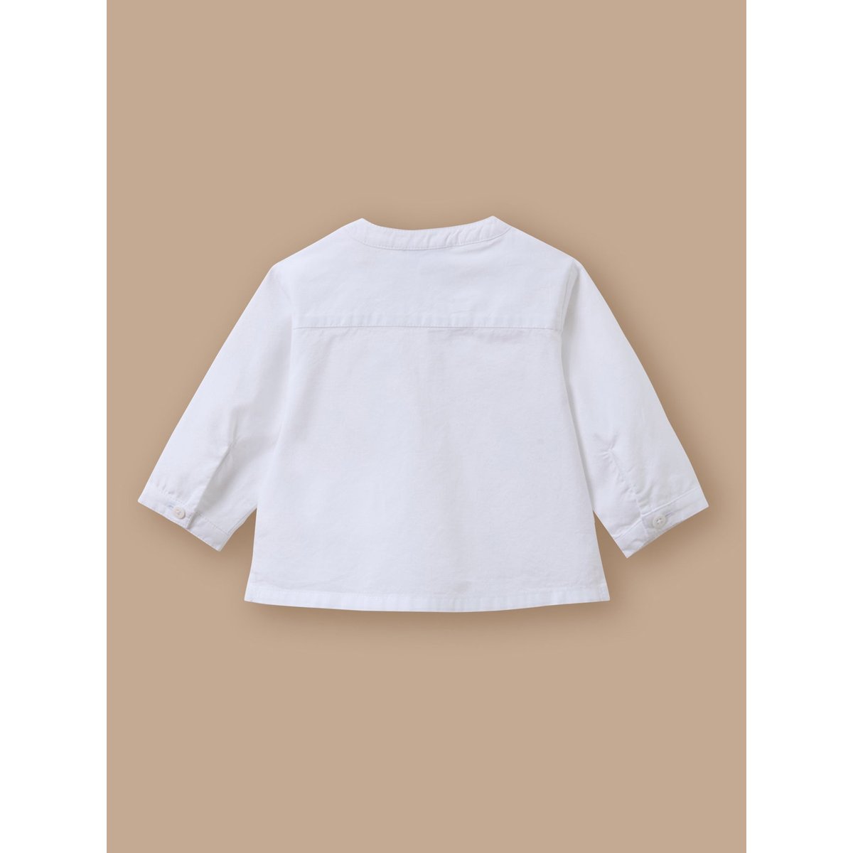 Guimpe Cérémonie en oxford blanc doux, CYRILLUS