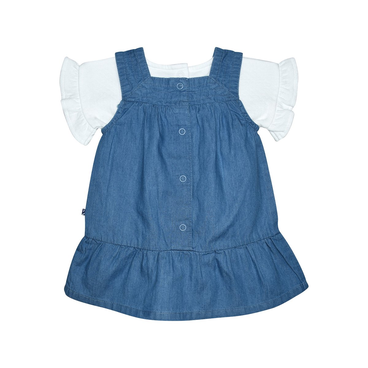 Tshirt robe nora jean bebe bleu, SUCRE D'ORGE