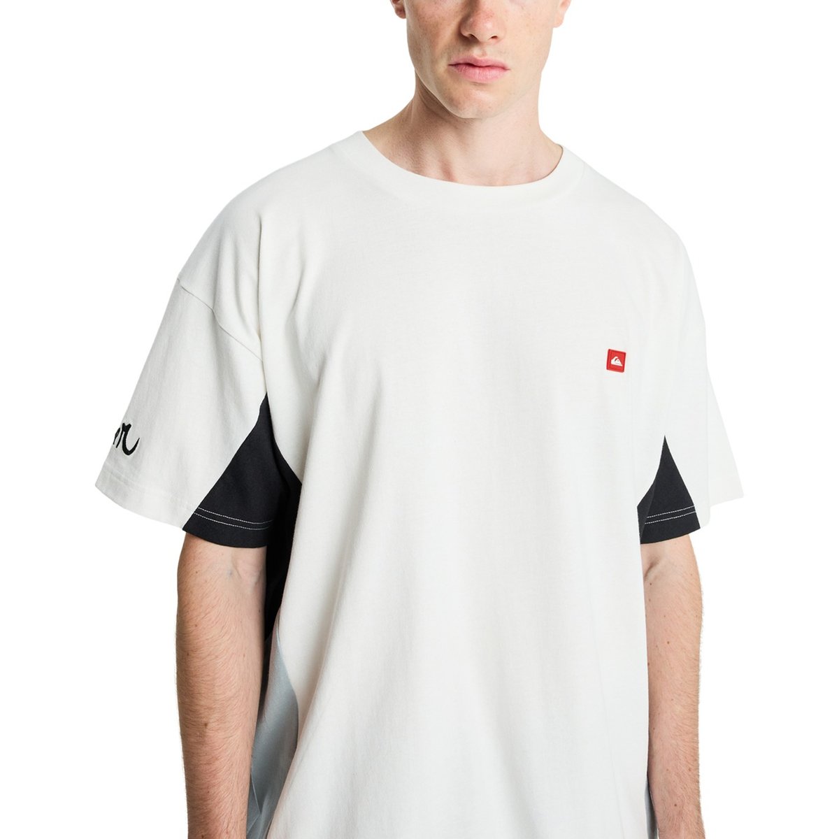 T-Shirt manches courtes YOUNG GUNS FLUX blanc snow white, QUIKSILVER