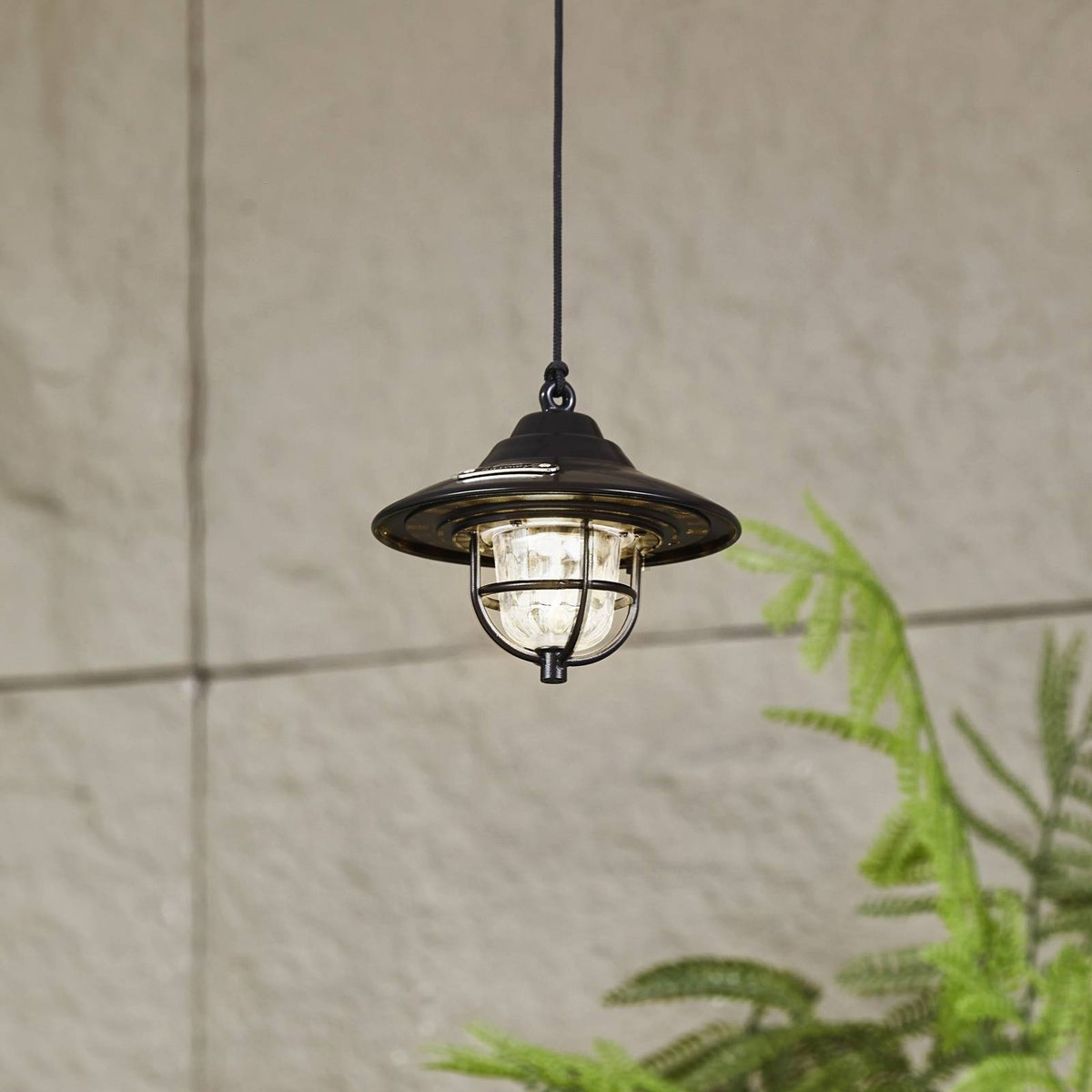 Luminaire extérieur en aluminium moderneLED noir, transparent, LINDBY