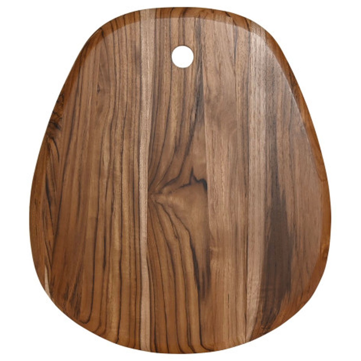 Planche à découper en teck 40.5x35.5x1.5cm bois, WADIGA