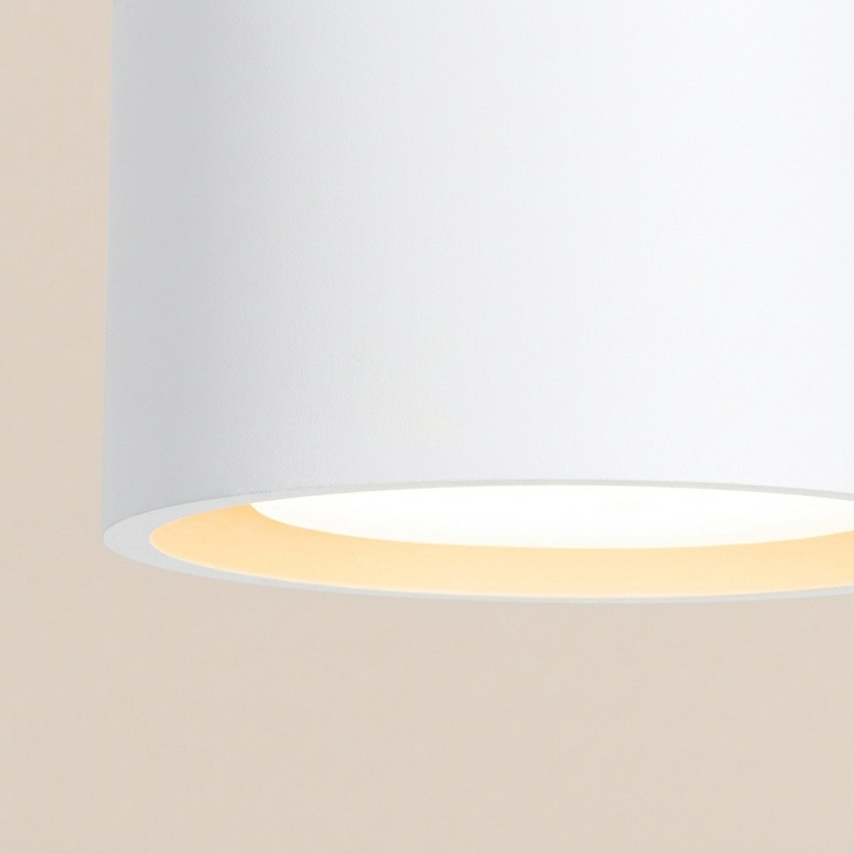 Plafonnier Aluminium Blanc Gx53 2 MODO blanc, EDEN