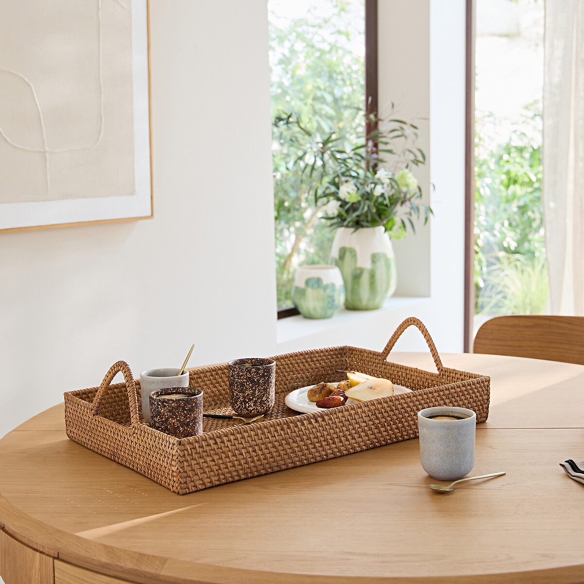 Vespérie Rattan Tray natural rattan, AM.PM