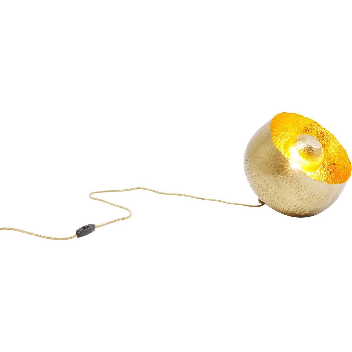 Lampe en acier texturé, APOLLON or, KARE DESIGN