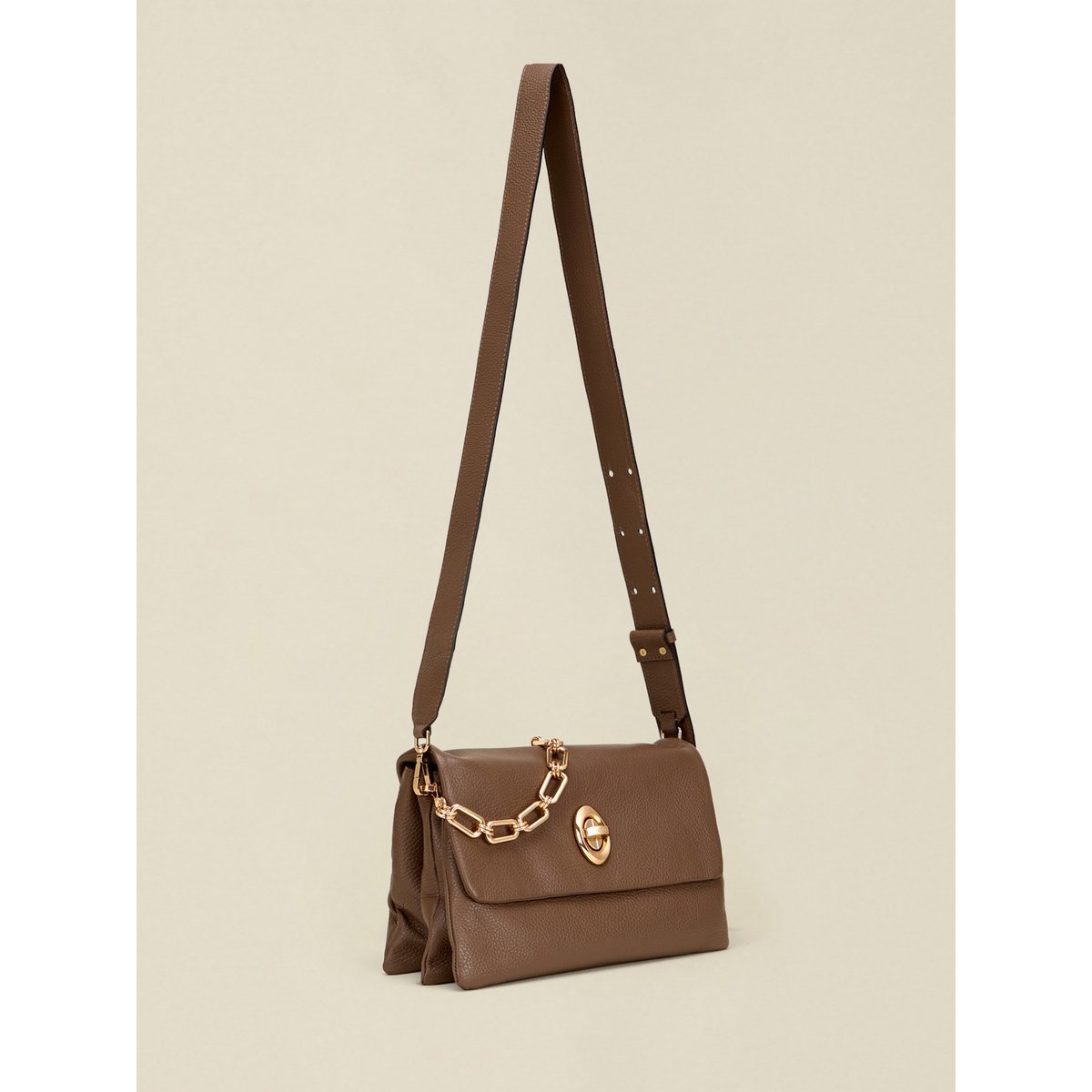Sac messenger Ophelia marron, OLTRE
