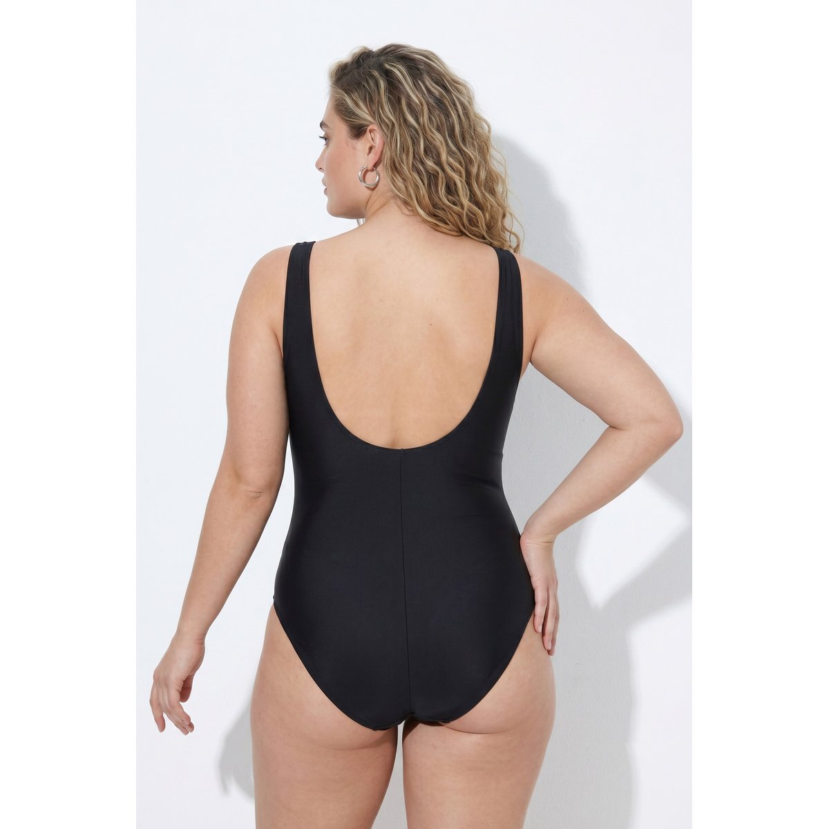 Maillot de bain avec bonnets souples noir, ULLA POPKEN
