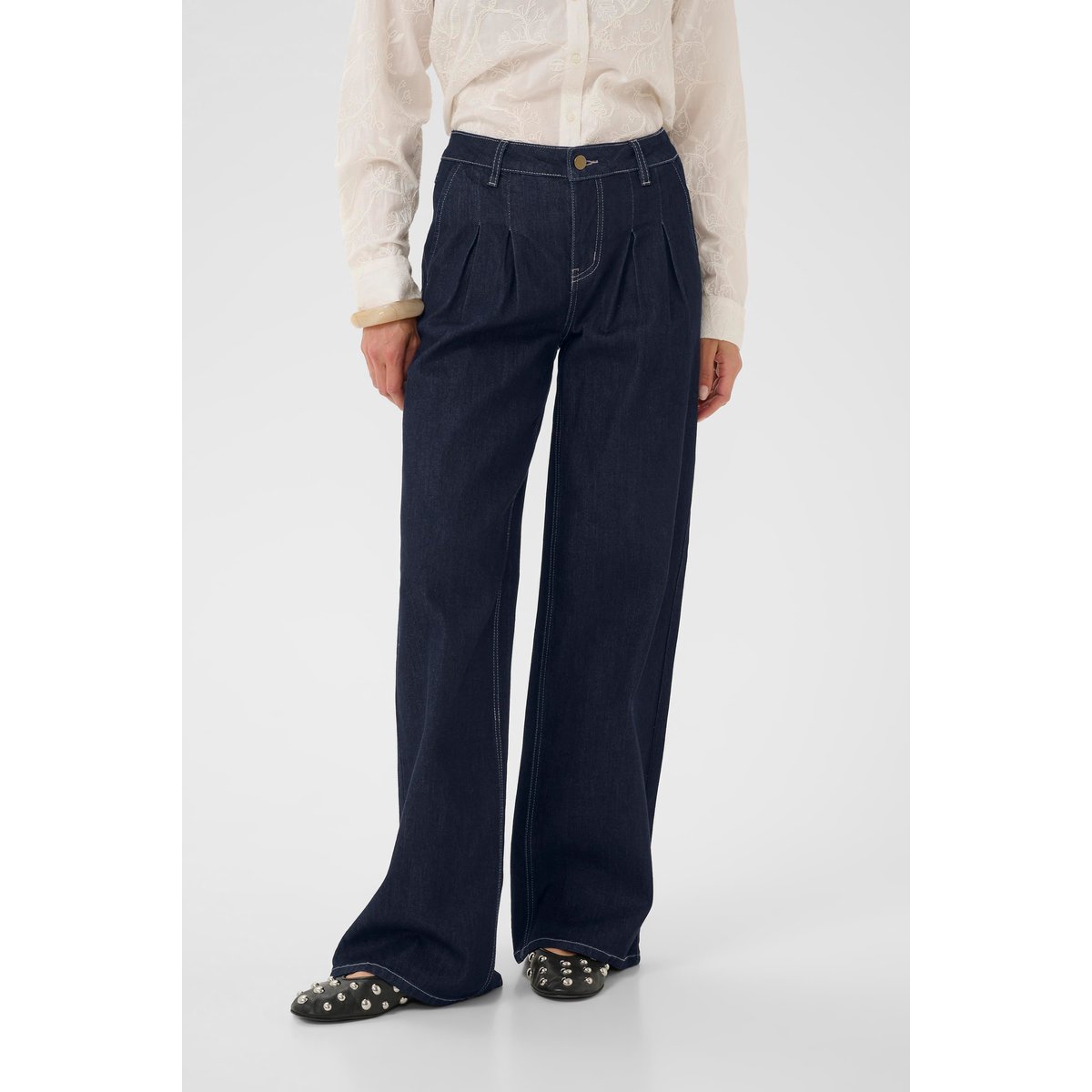Jeans bleu rinse wash, CULTURE