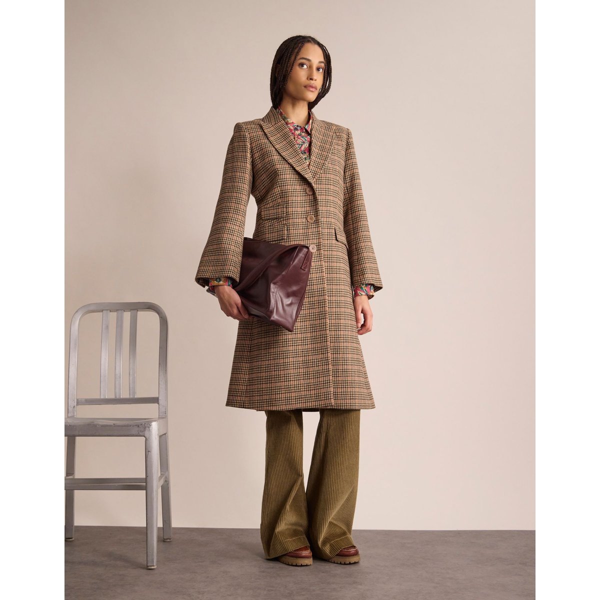 Manteau Enola imprimé, INES DE LA FRESSANGE PARIS