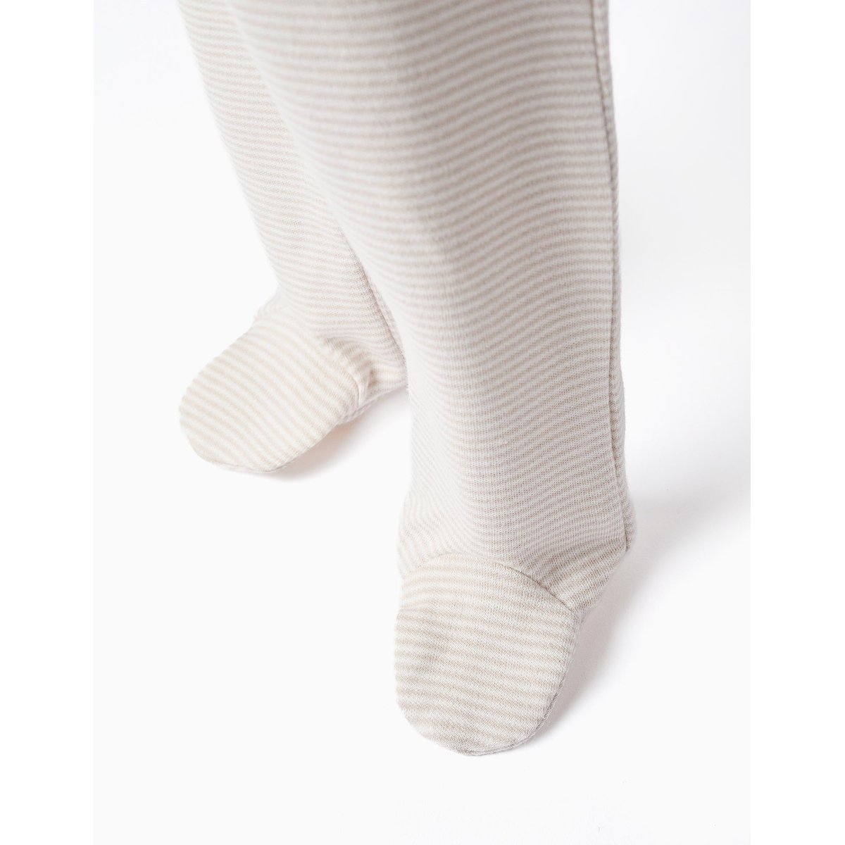 Lot de 3 pantalons à pieds en coton blanc, ZIPPY