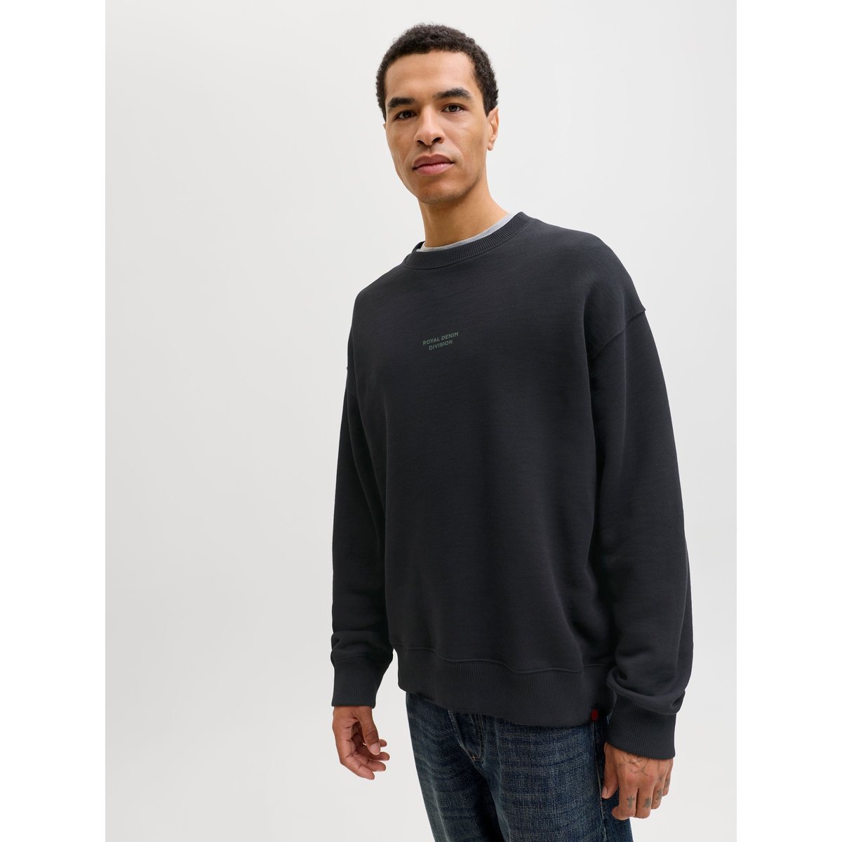 Sweat-Shirt black 4, JACK & JONES