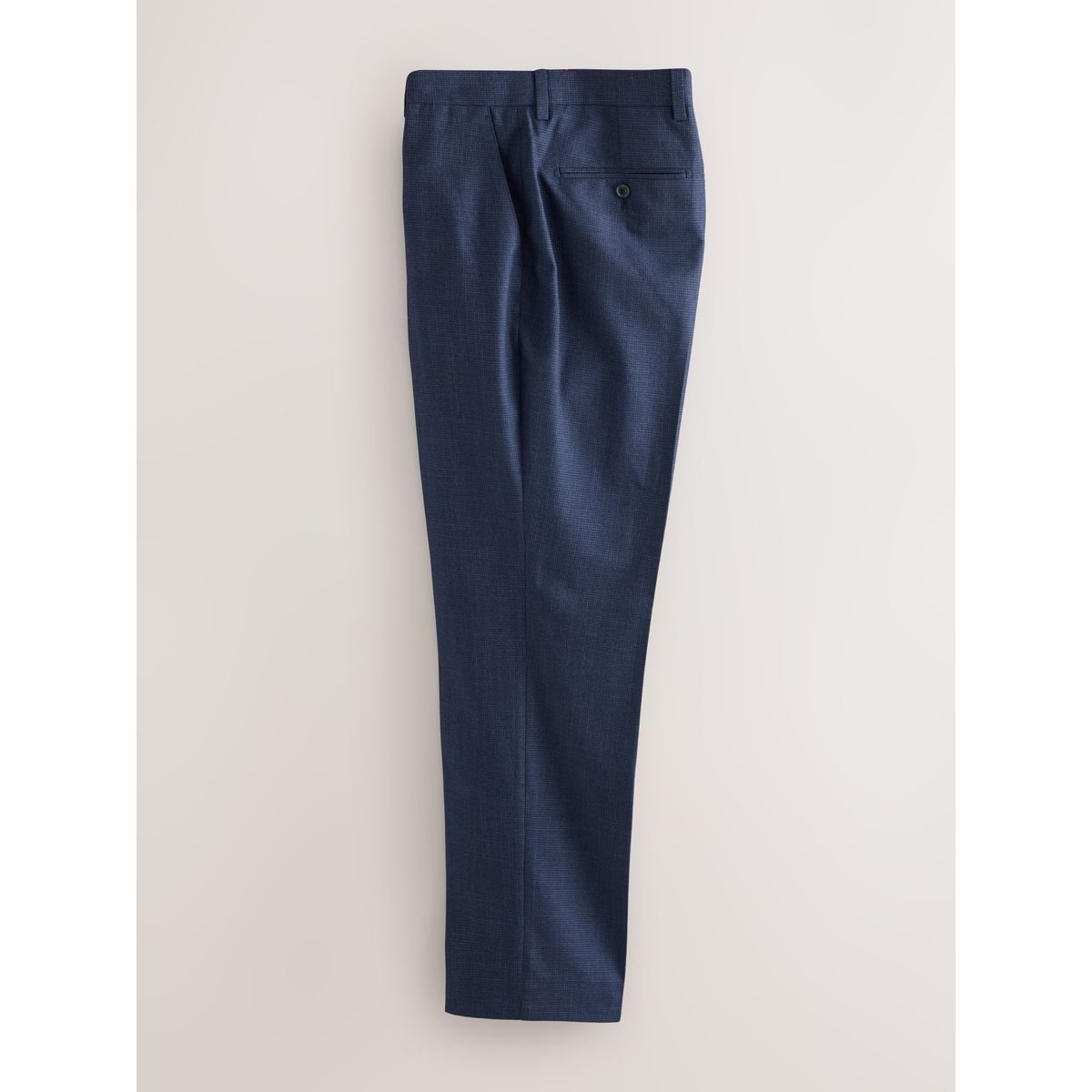 Pantalon de costume standard pied-de-poule bleu marine, NEXT